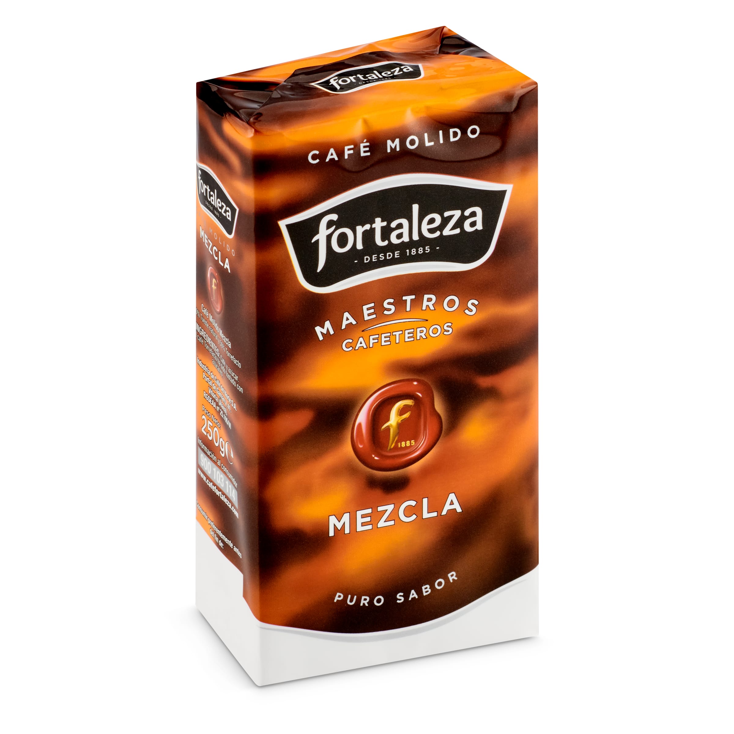 FORTALEZA café molido mezcla paquete 250 gr