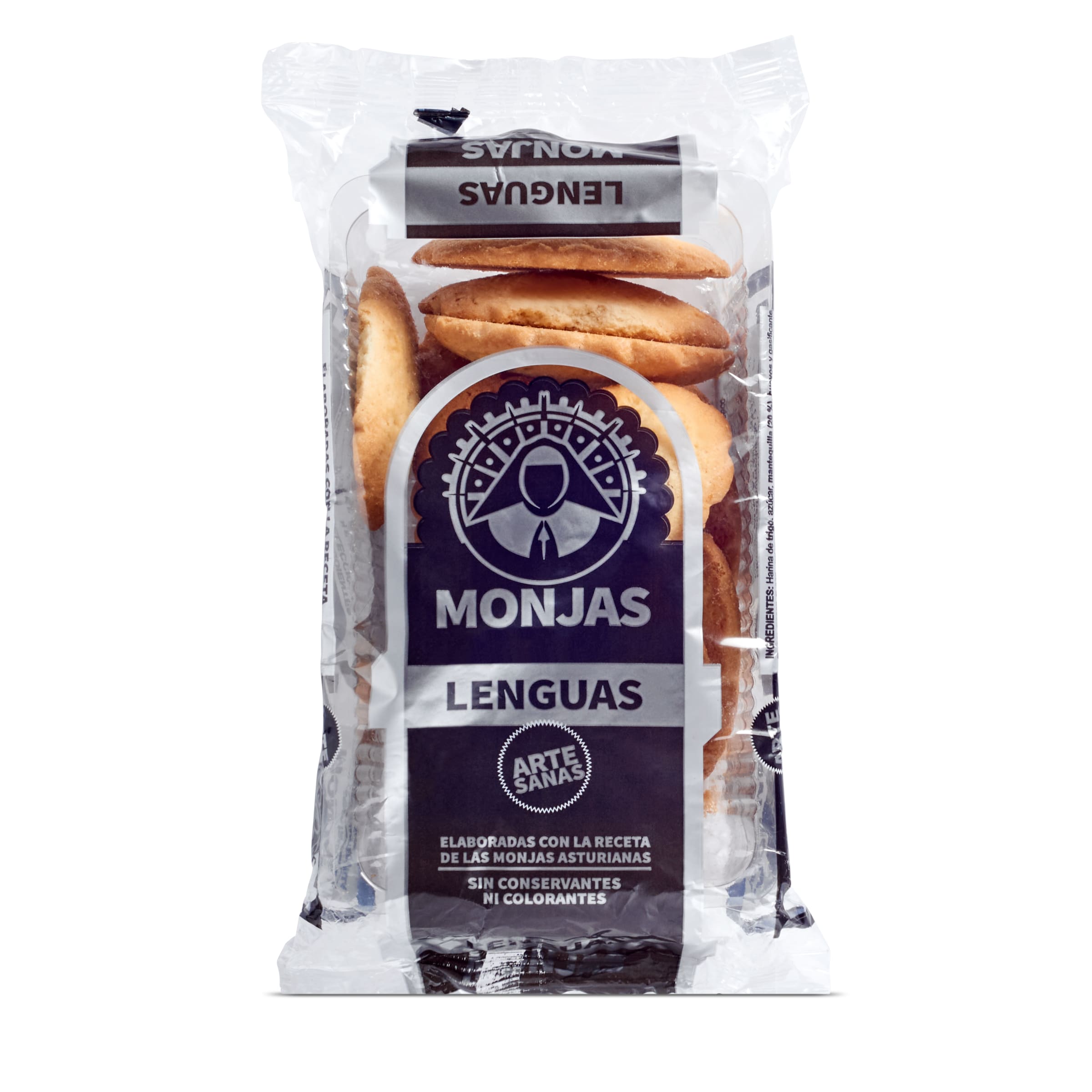 MONJAS lenguas de mantequilla paquete 200 gr