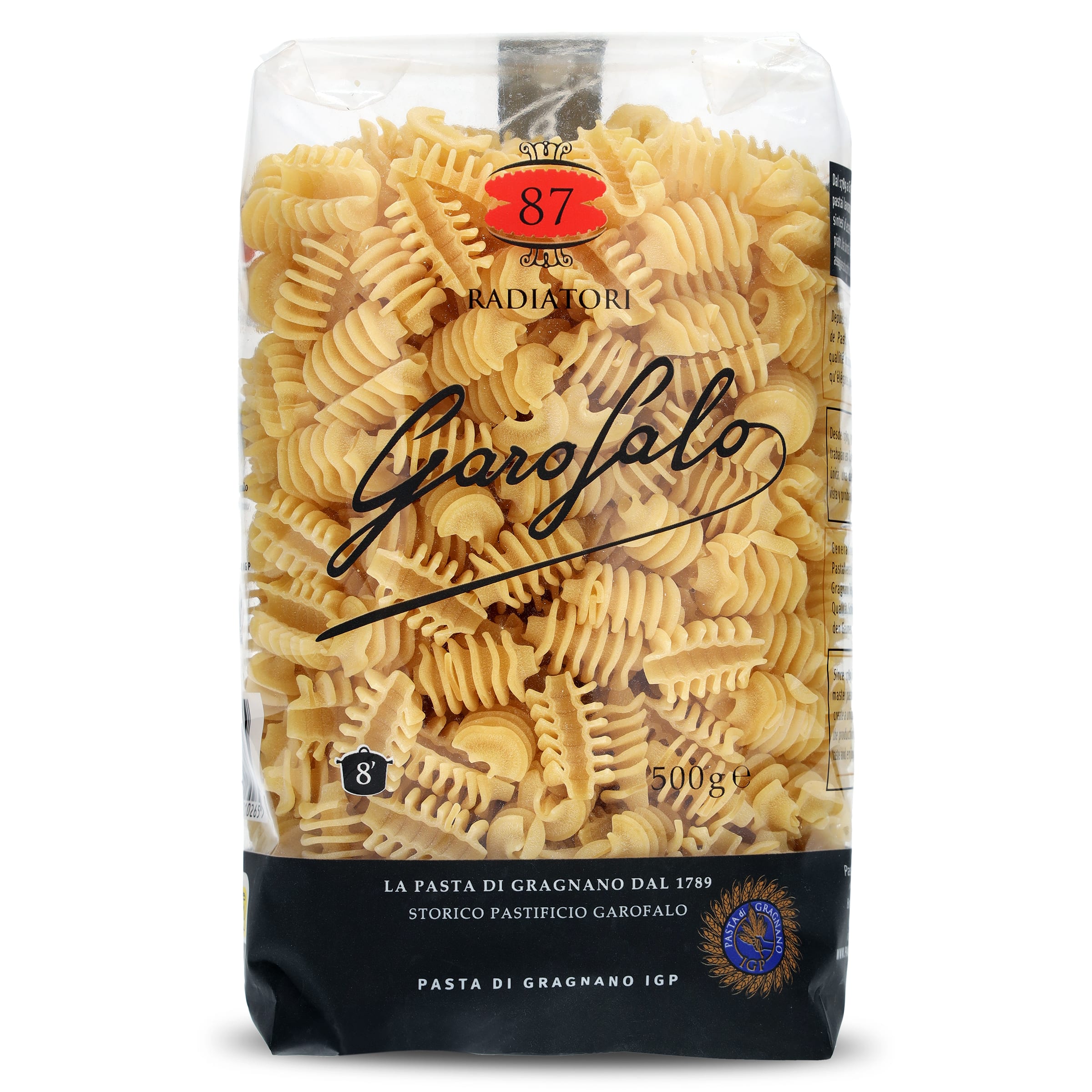 GAROFALO pasta radiatori paquete 500 gr