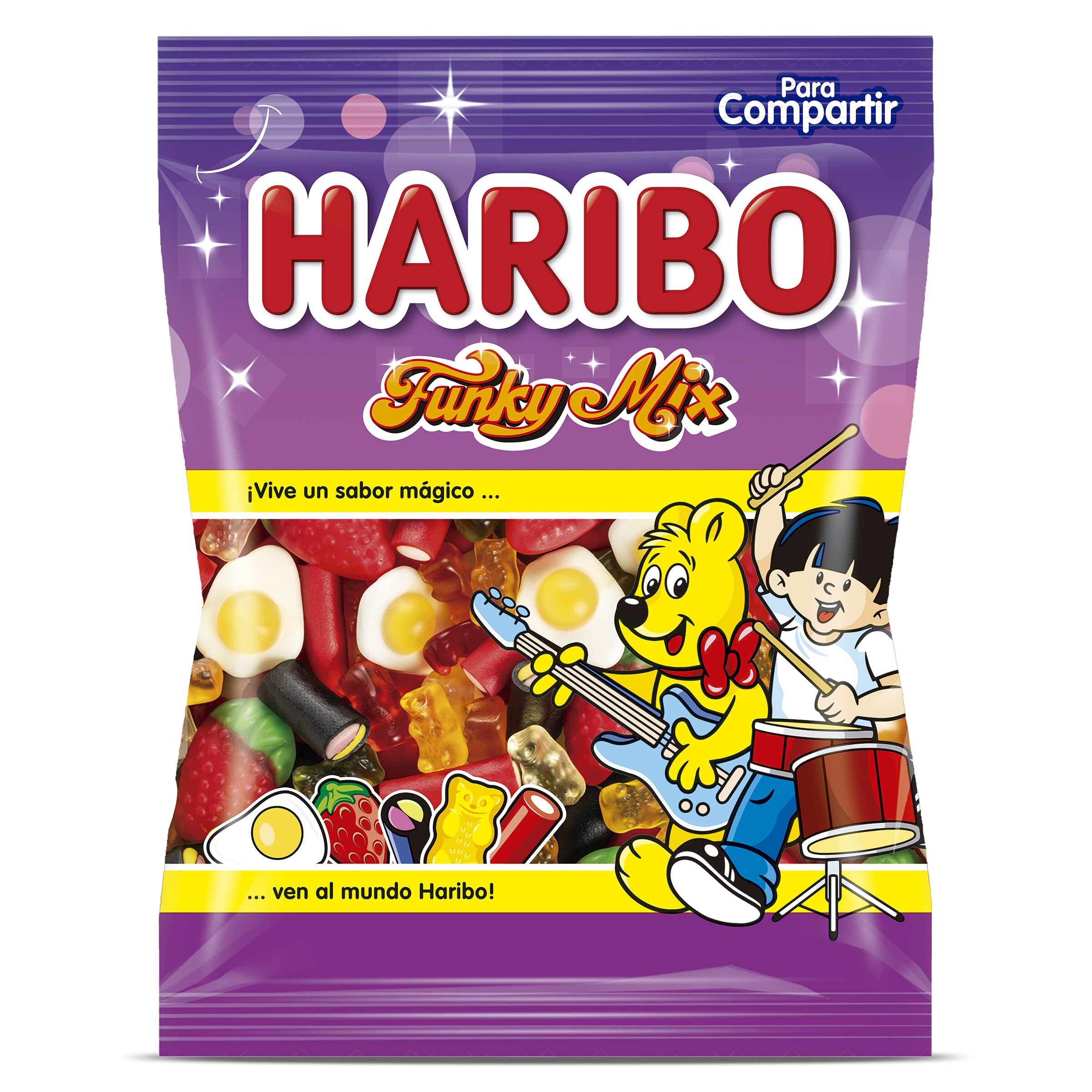 HARIBO golosinas funky mix bolsa 150 gr