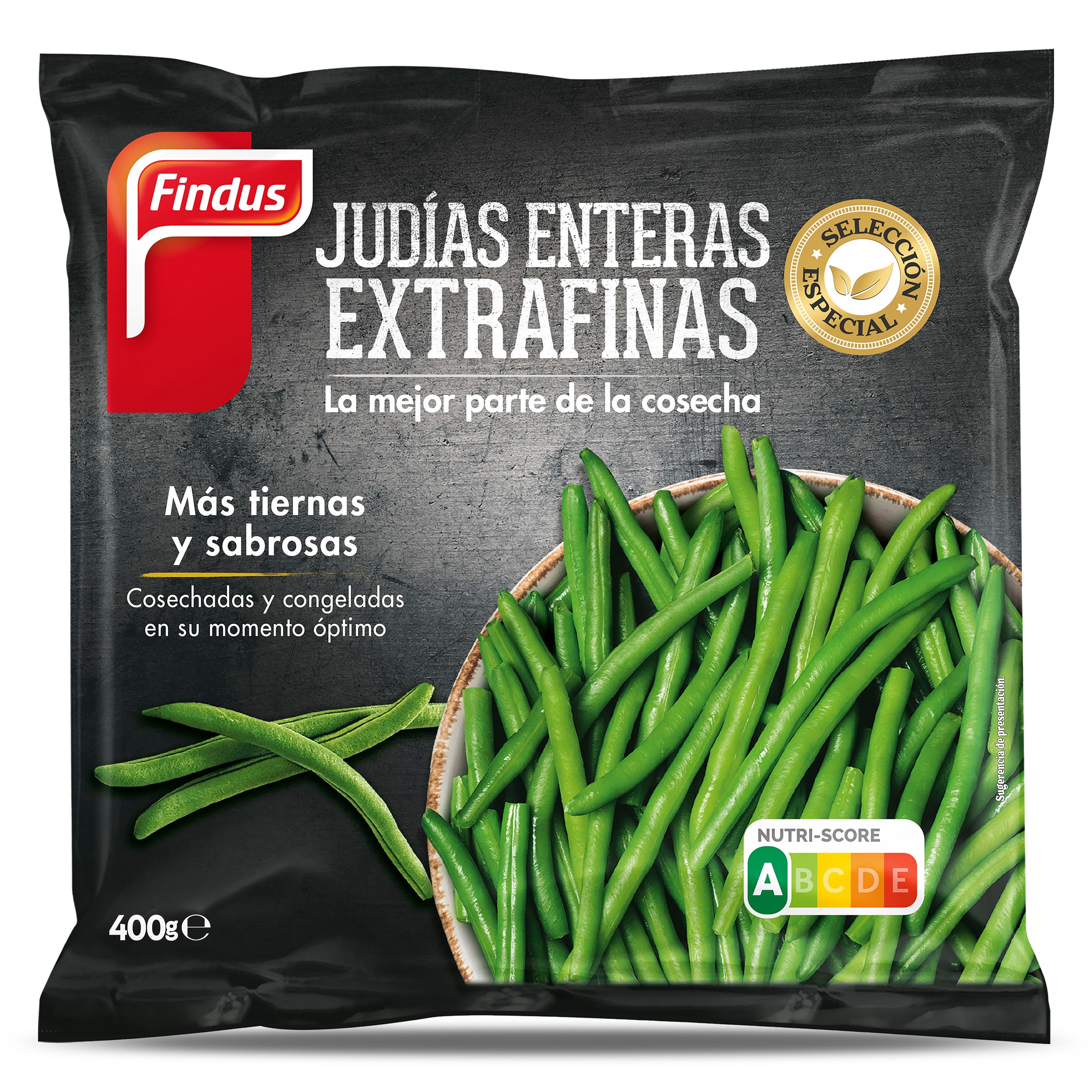 Judías verdes extrafinas Findus 400 g
