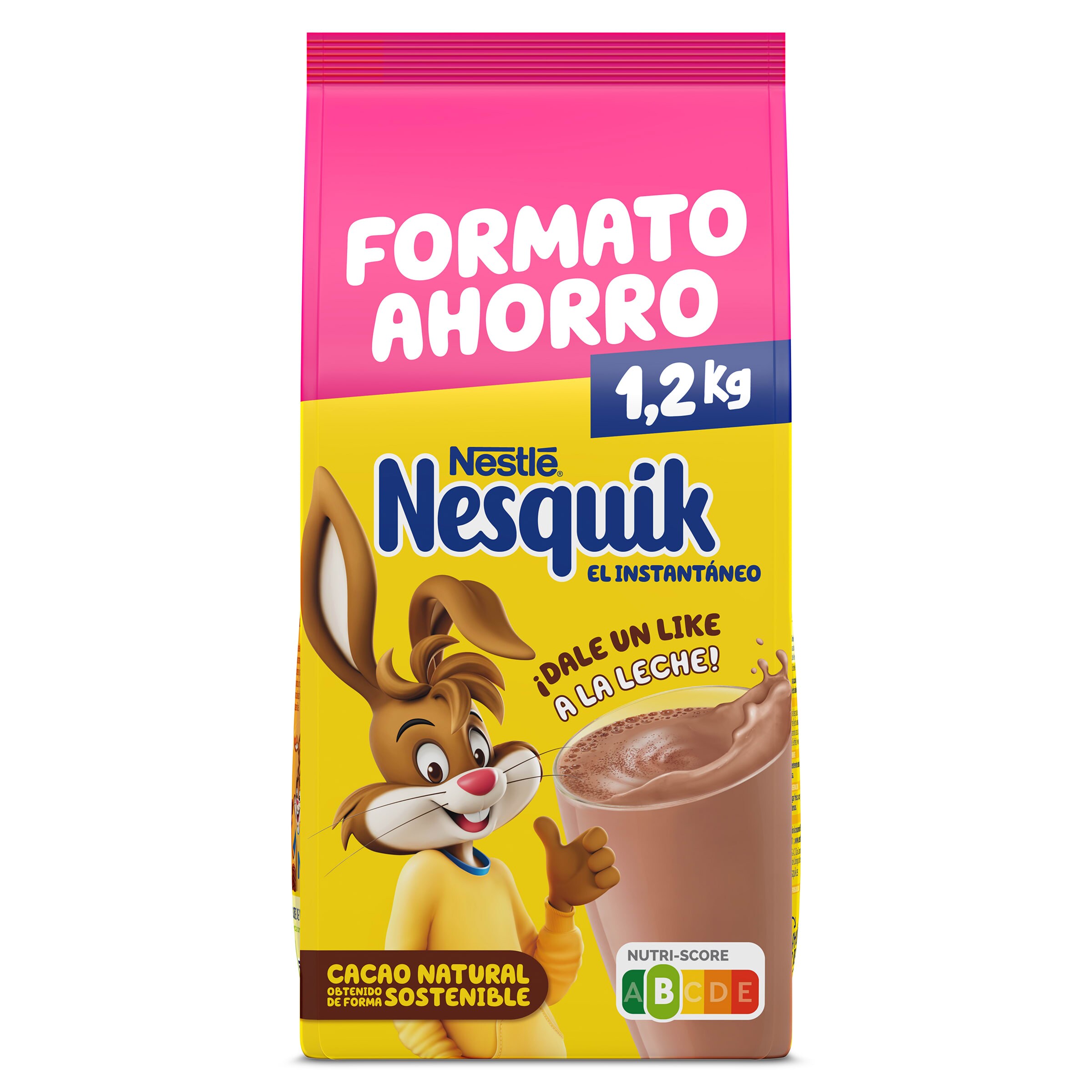 NESQUIK cacao instantáneo bolsa 1,2 kg