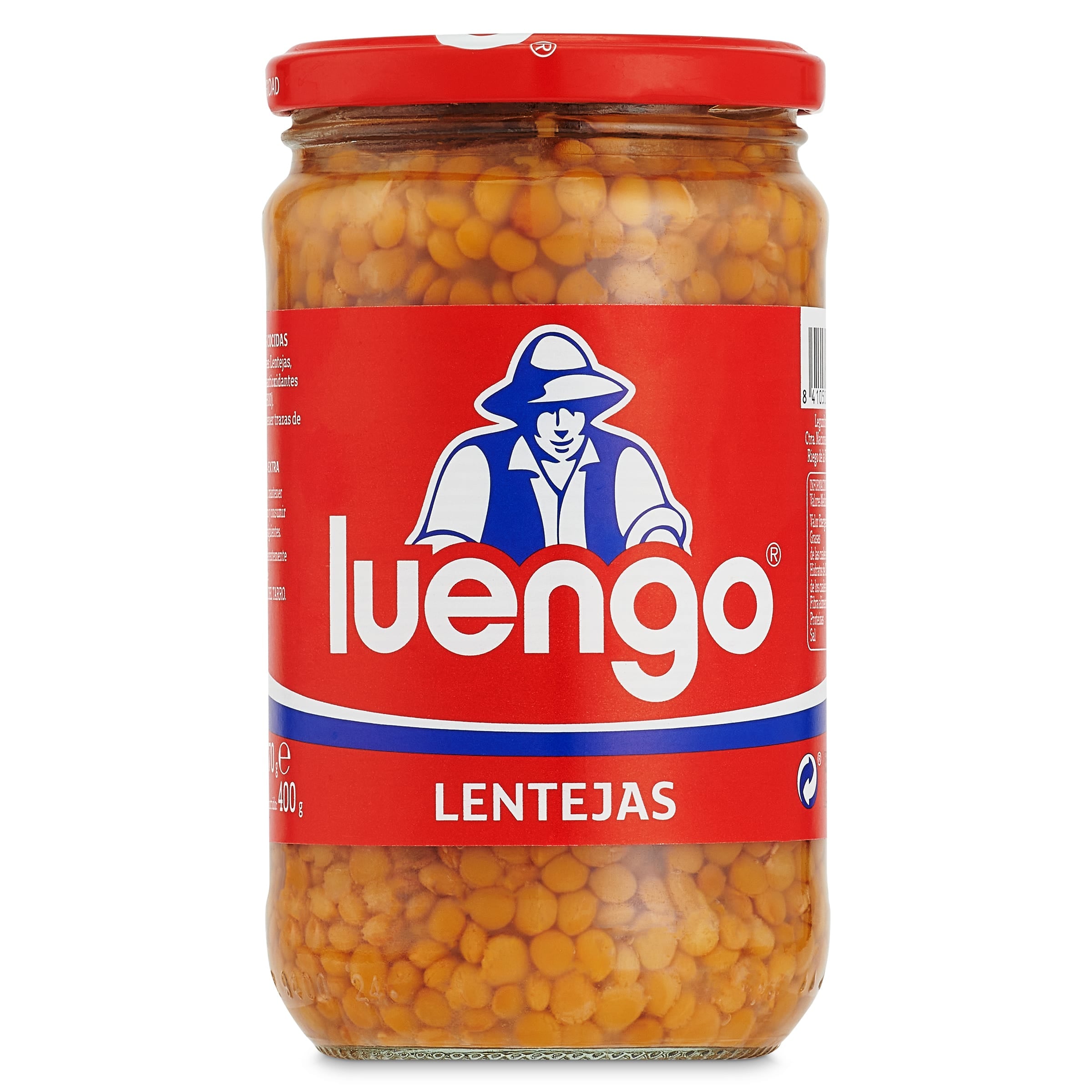 Lentejas cocidas Luengo 400 g
