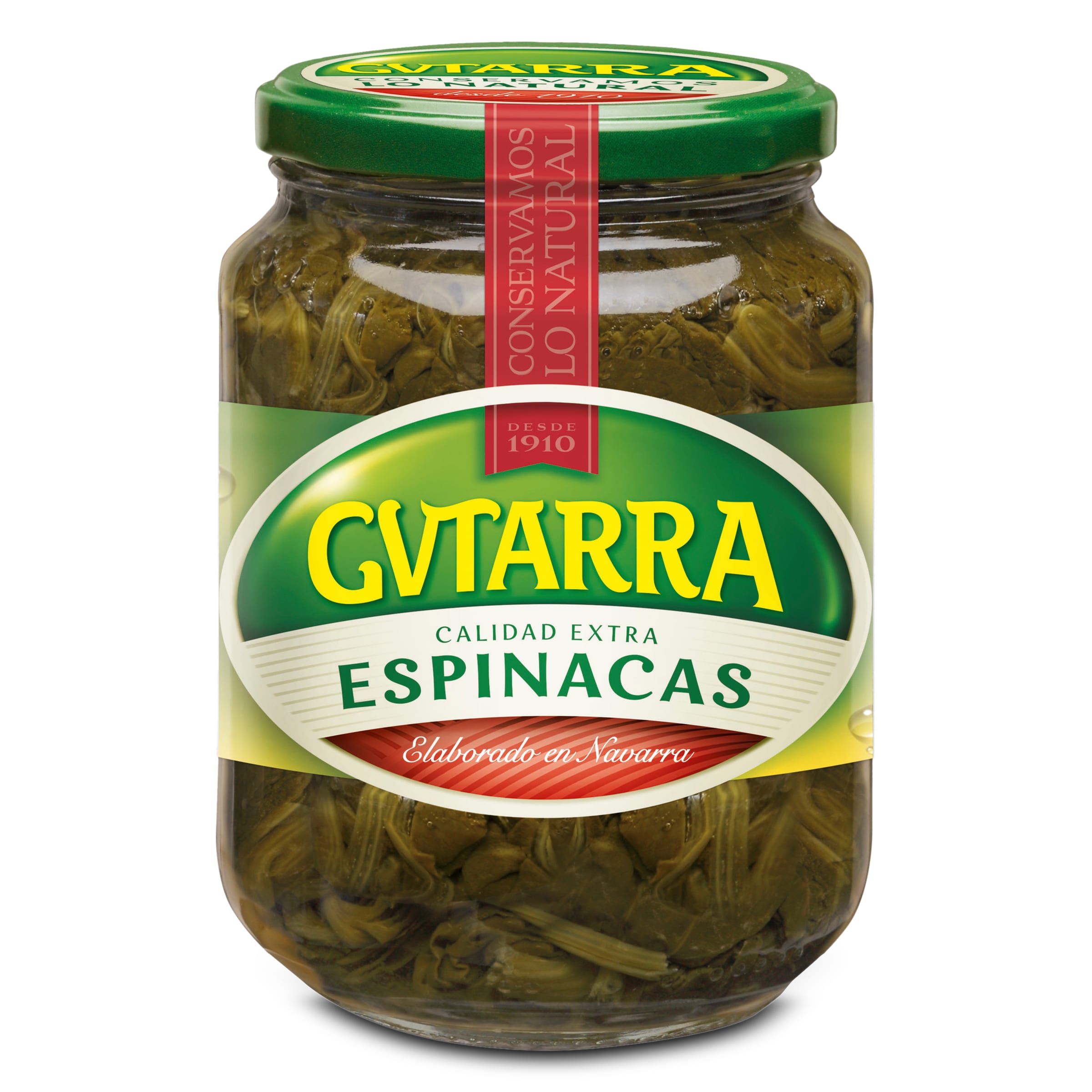 GVTARRA espinacas extra frasco 425 gr