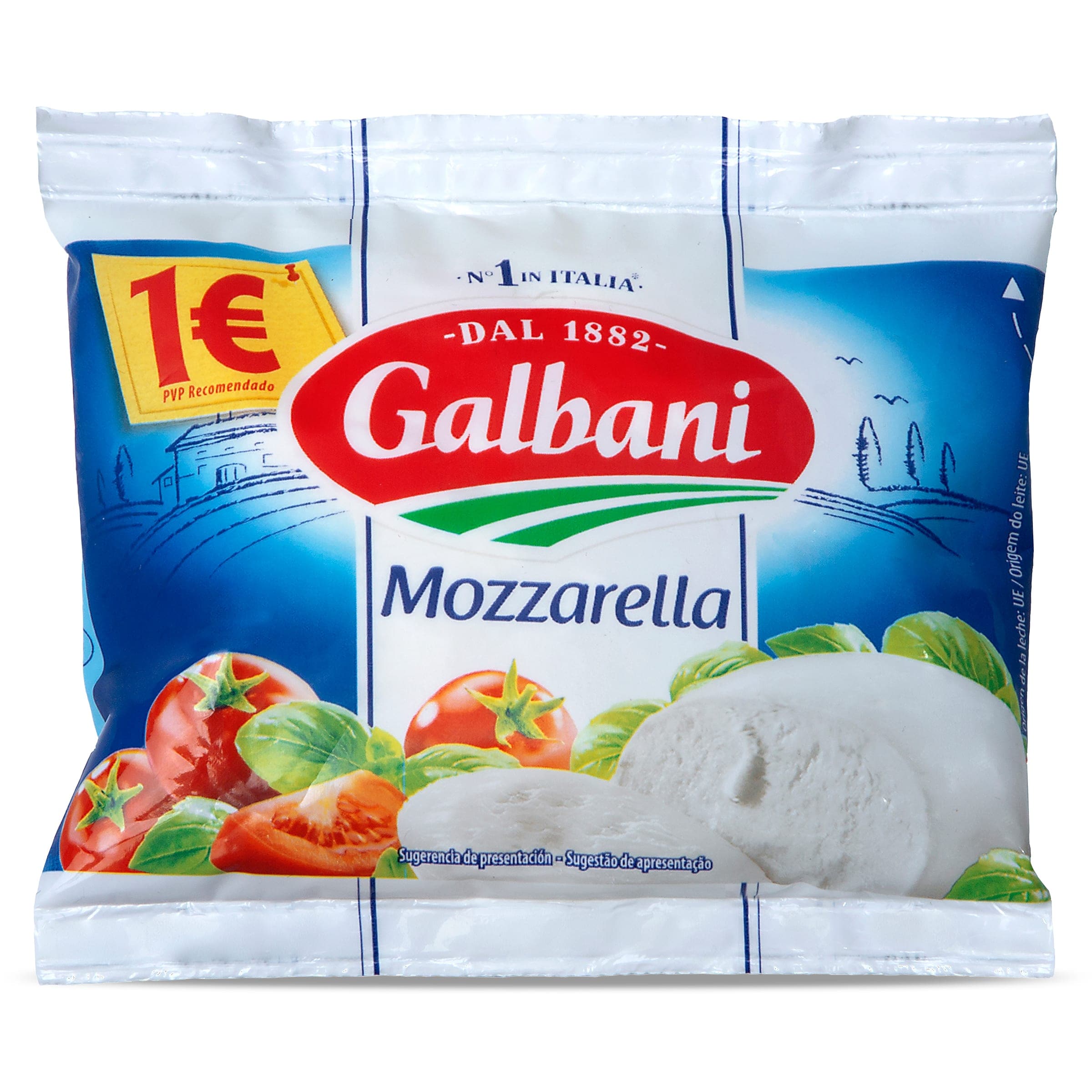 GALBANI queso mozzarella bolsa 100 gr