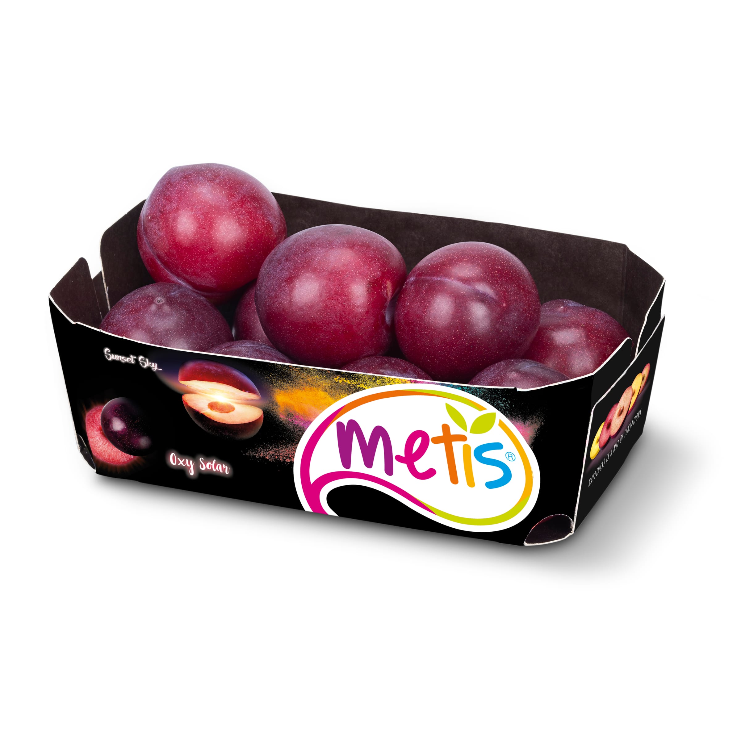 Ciruela roja cesta 500 gr
