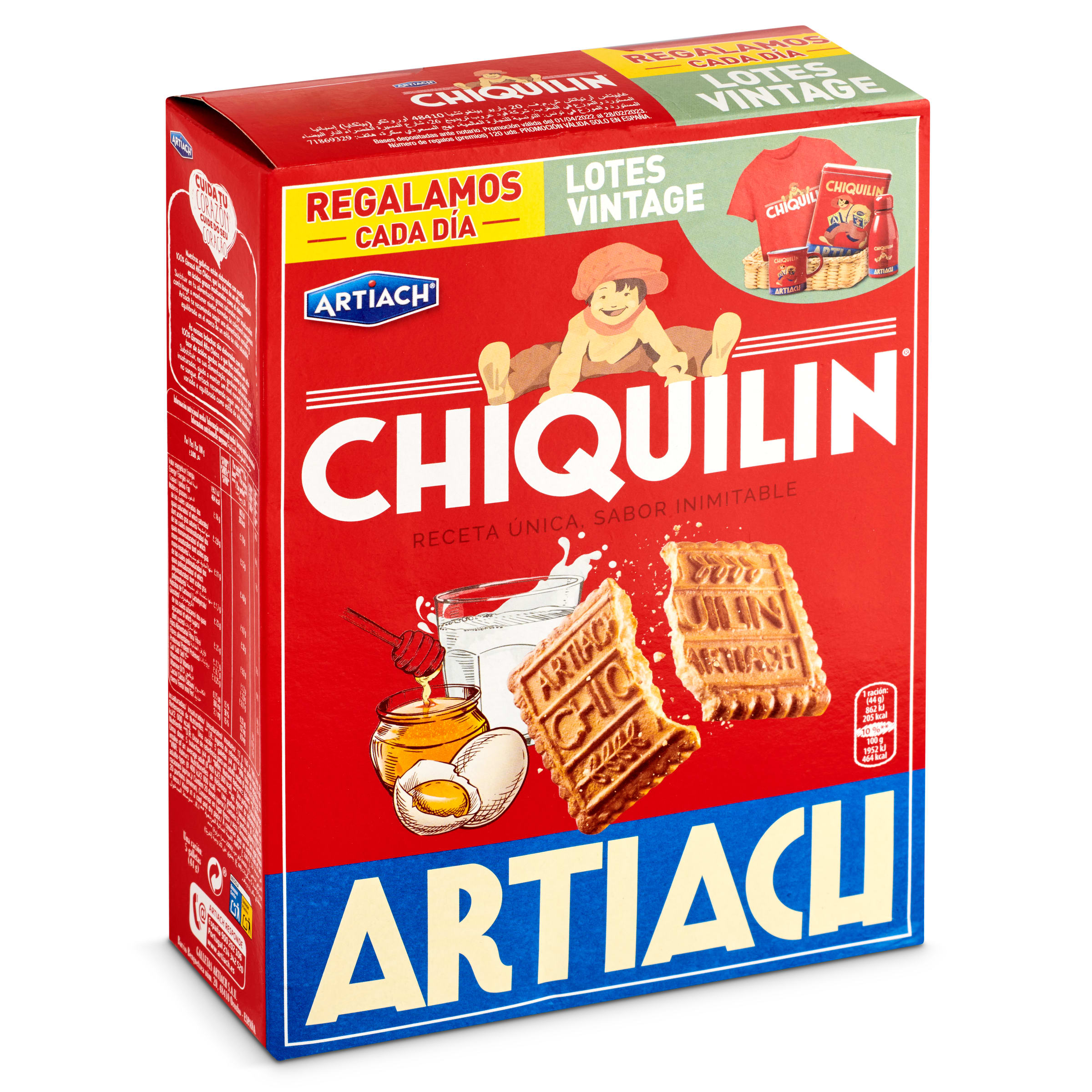 ARTIACH Chiquilin galletas caja 875 gr