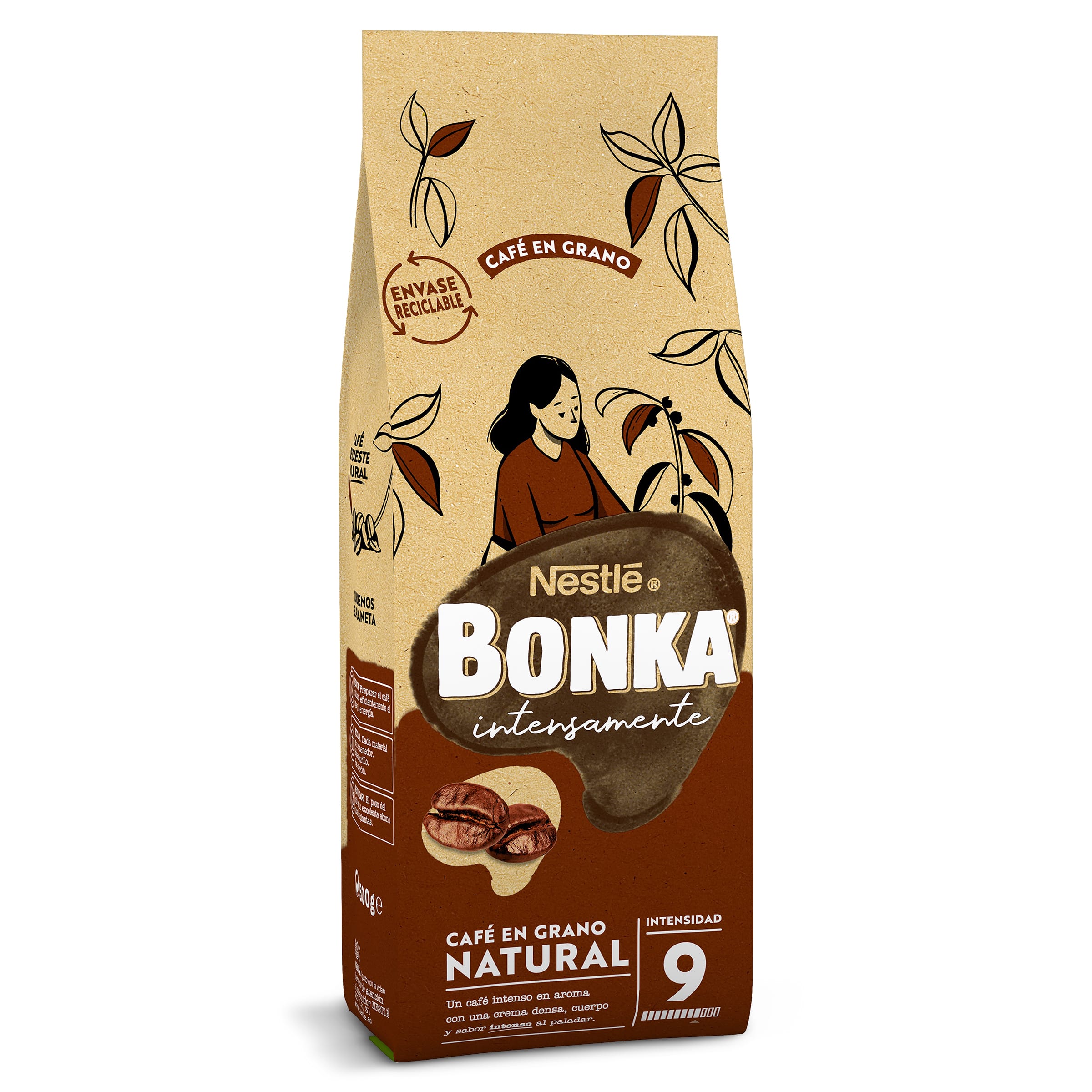 Café en grano natural Bonka 500 g