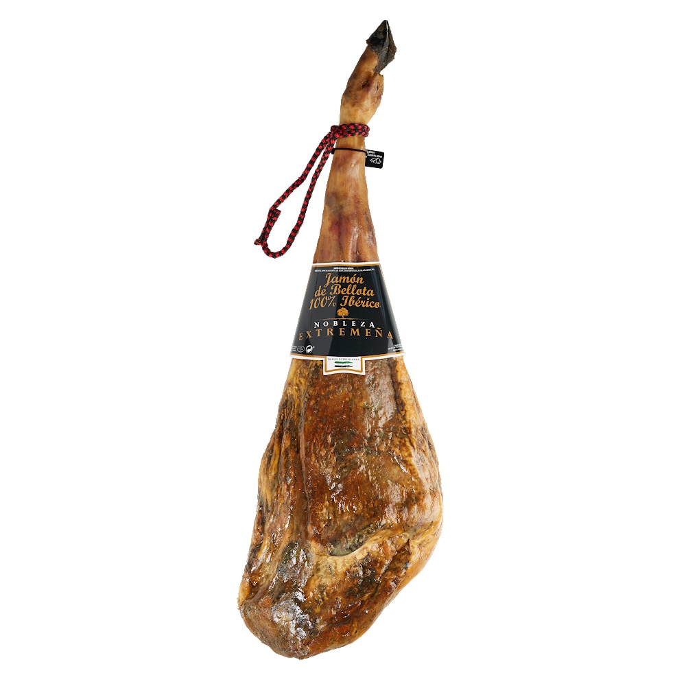 NOBLEZA EXTREMEÑA jamón de bellota 100% ibérico (peso aprox. 7.5 Kg)