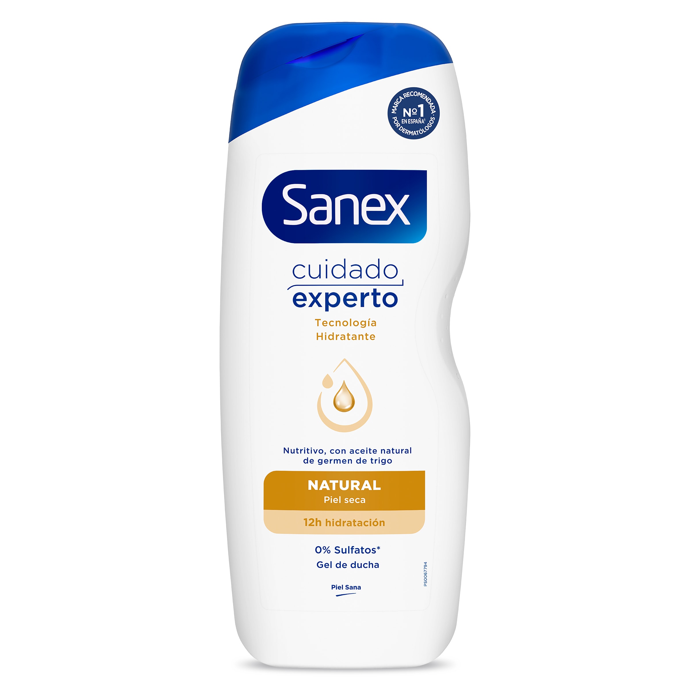 SANEX gel de ducha biome protect natural piel seca bote 550 ml