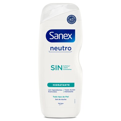 Gel de ducha piel normal Sanex botella 600 ml-0