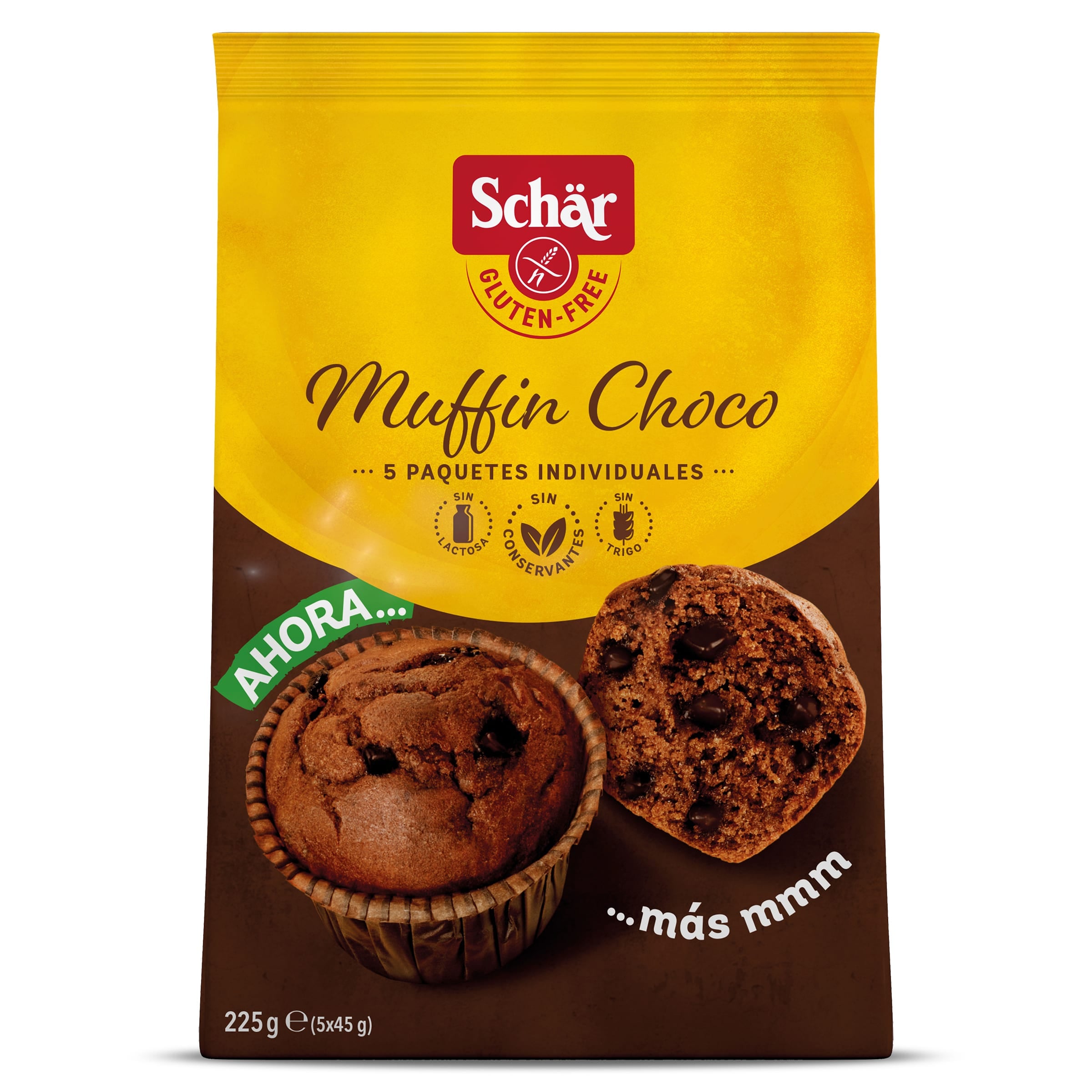 Muffin de chocolate sin gluten Dr. Schar 225 g