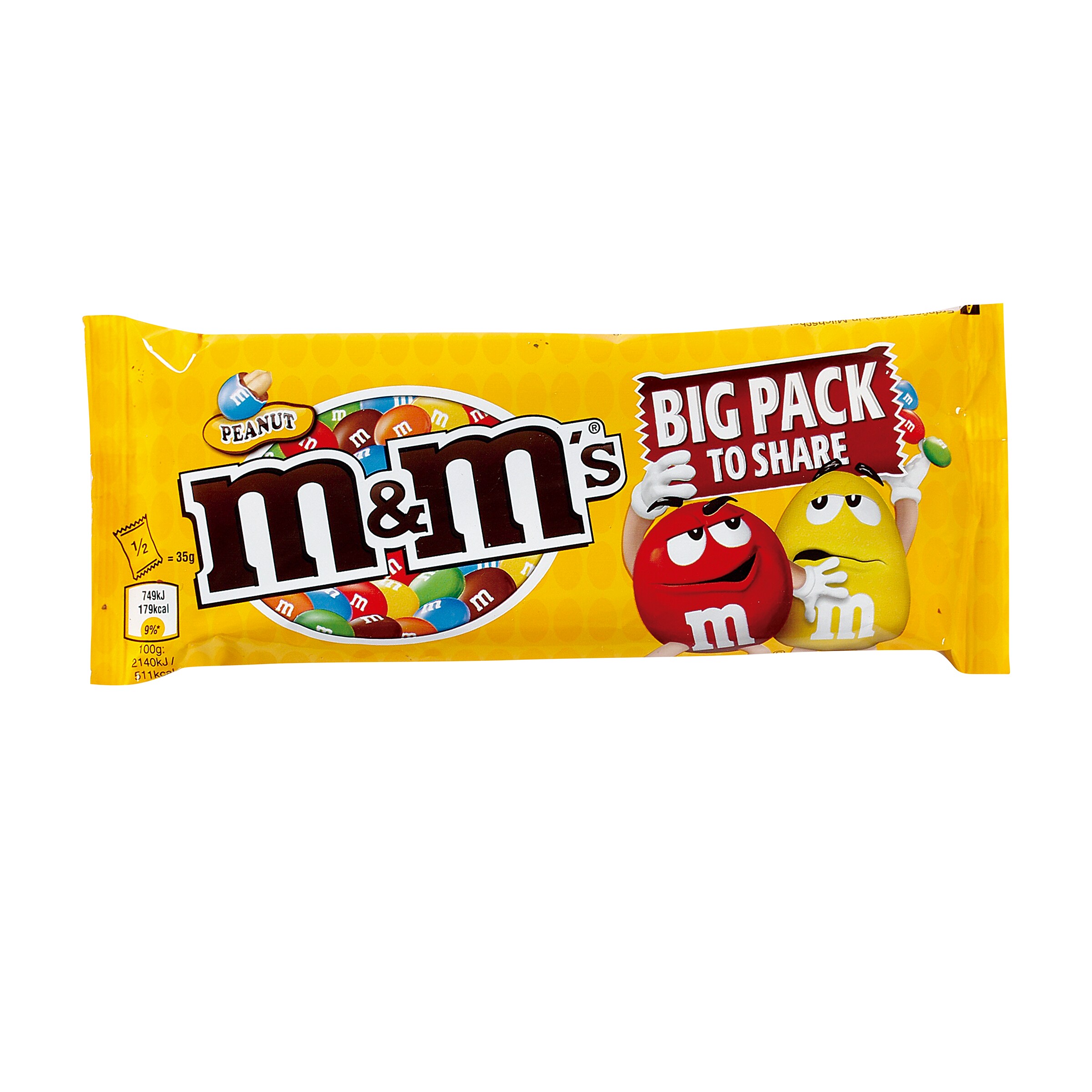M&M's cacahuete 70 gr