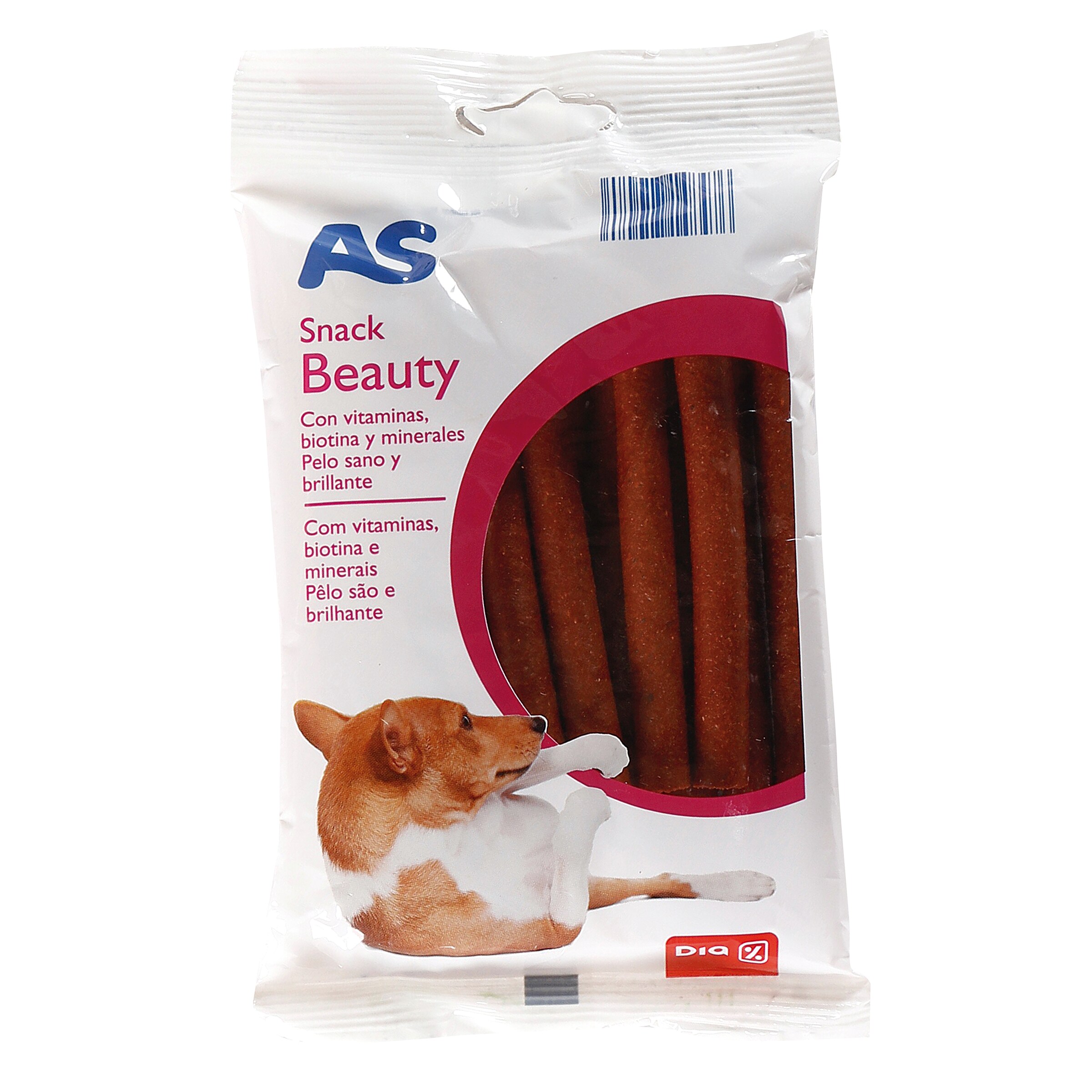 AS Beauty snack para perros bolsa 150 gr