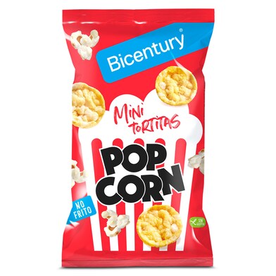 Mini tortitas pop corn Bicentury bolsa 70 g-0 Mini tortitas pop corn Bicentury bolsa 70 g-0