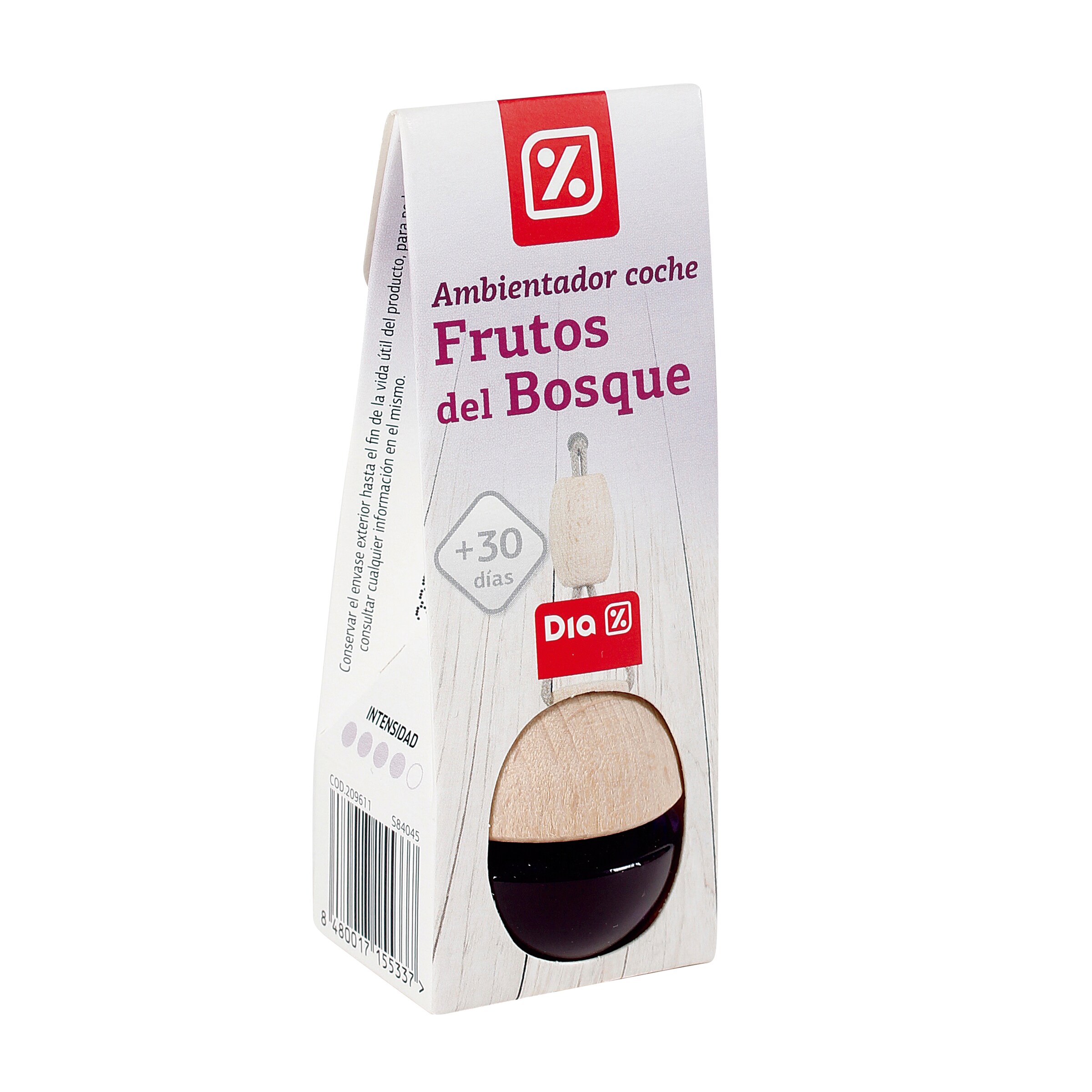 DIA ambientador colgador para coche frutos del bosque blíster 1 ud