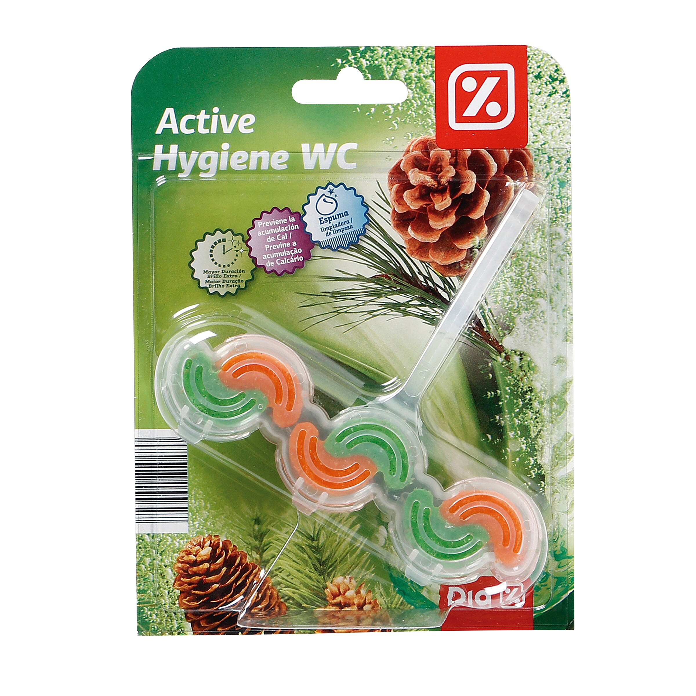 DIA colgador active hygiene wc blíster 1 ud