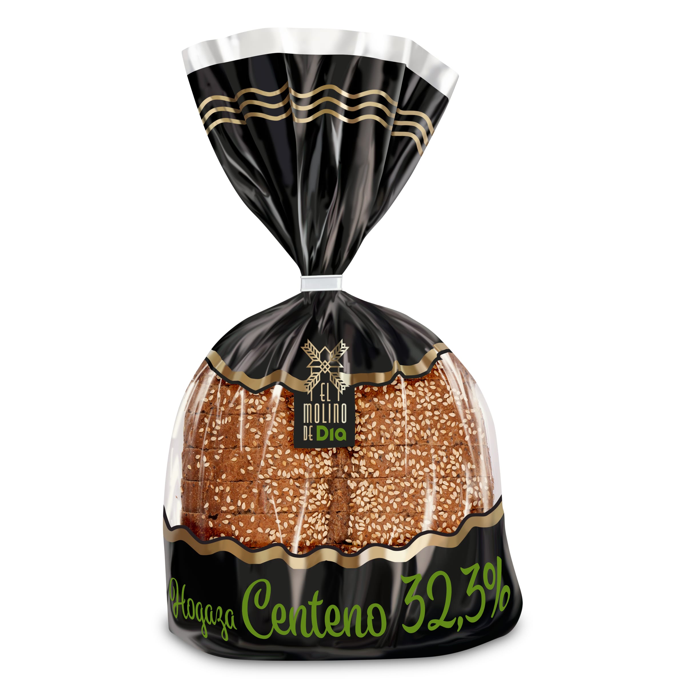 EL MOLINO DE DIA hogaza de centeno bolsa 500 gr