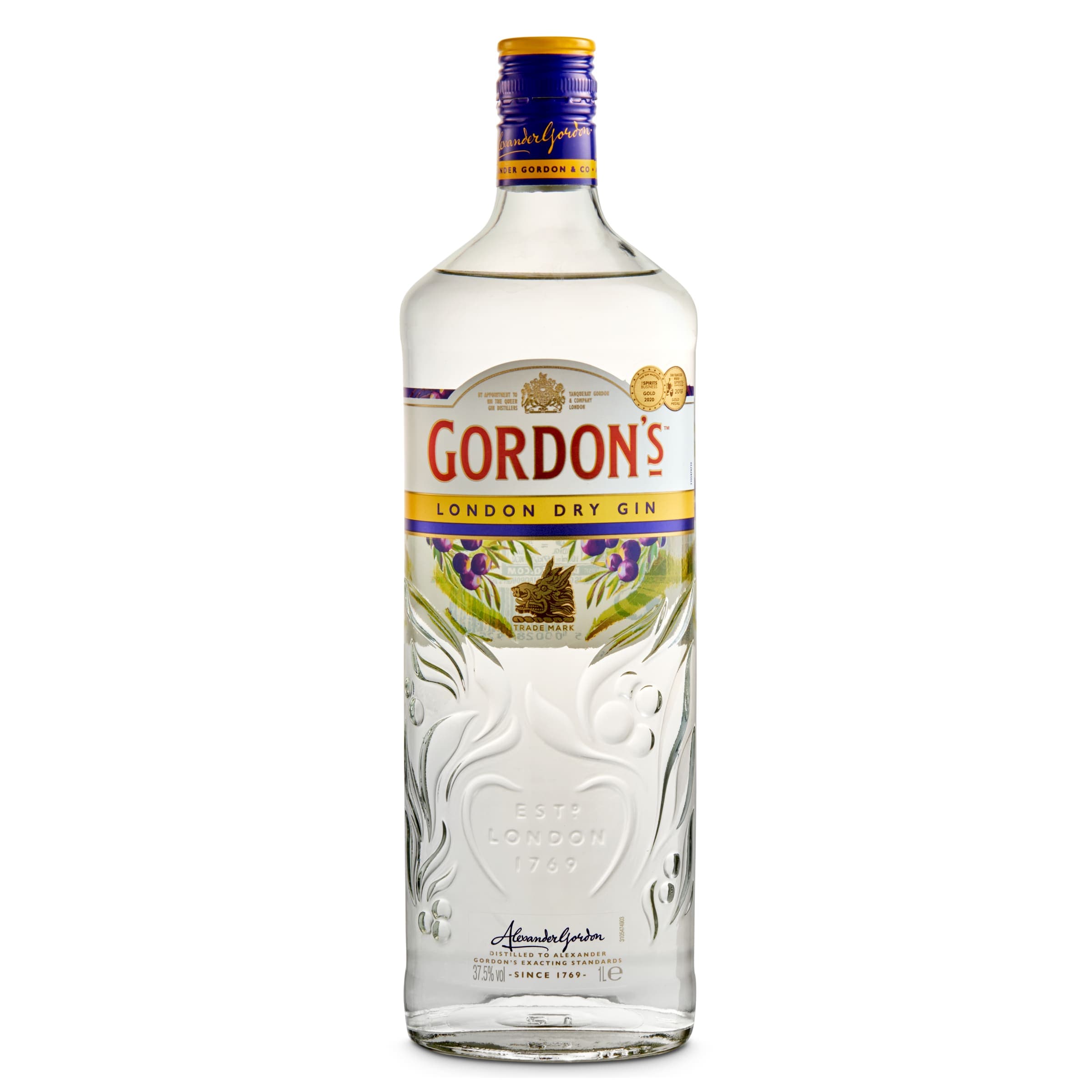 Ginebra Gordon's botella 1 l - Supermercados DIA