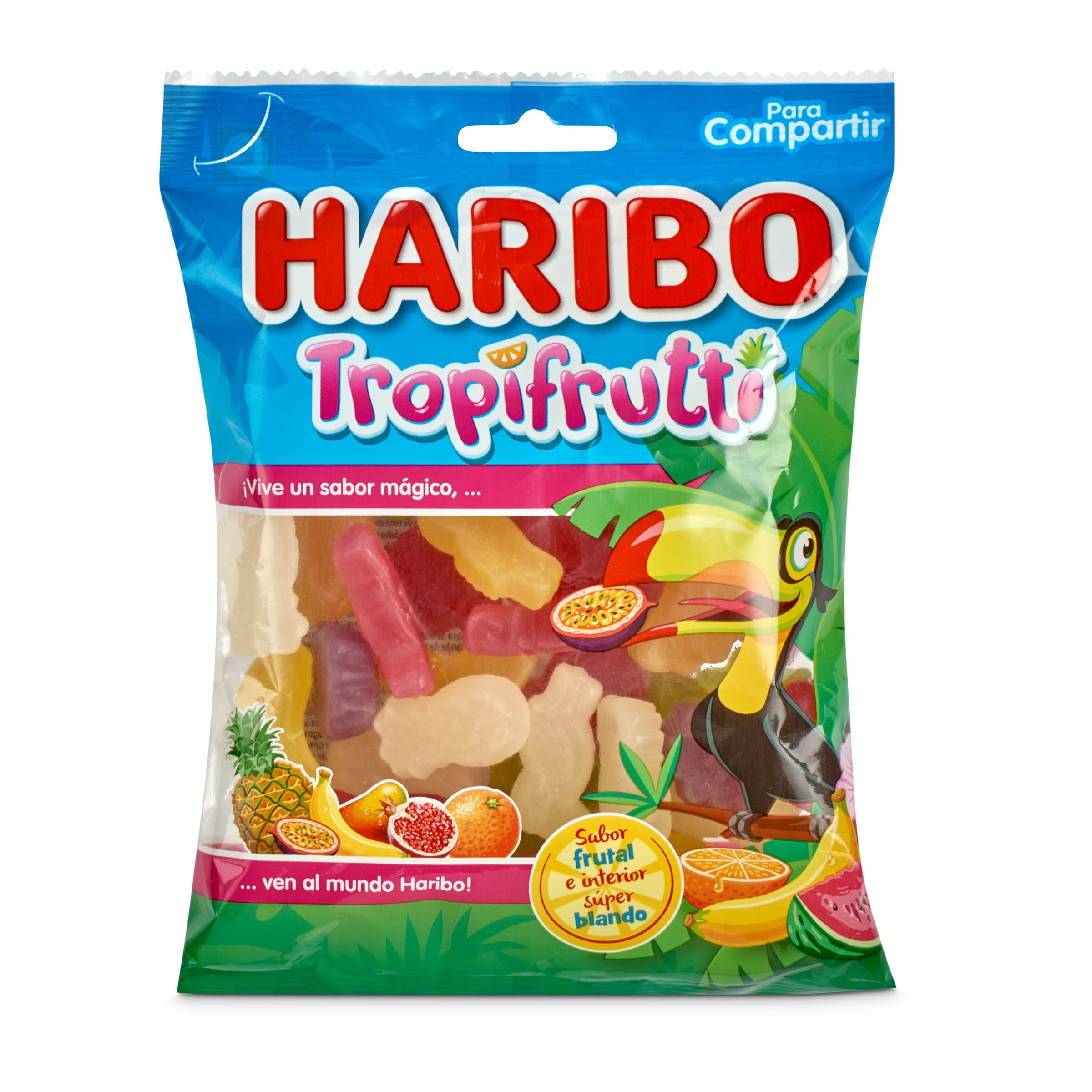 HARIBO Golosinas tropifrutti bolsa 250 gr
