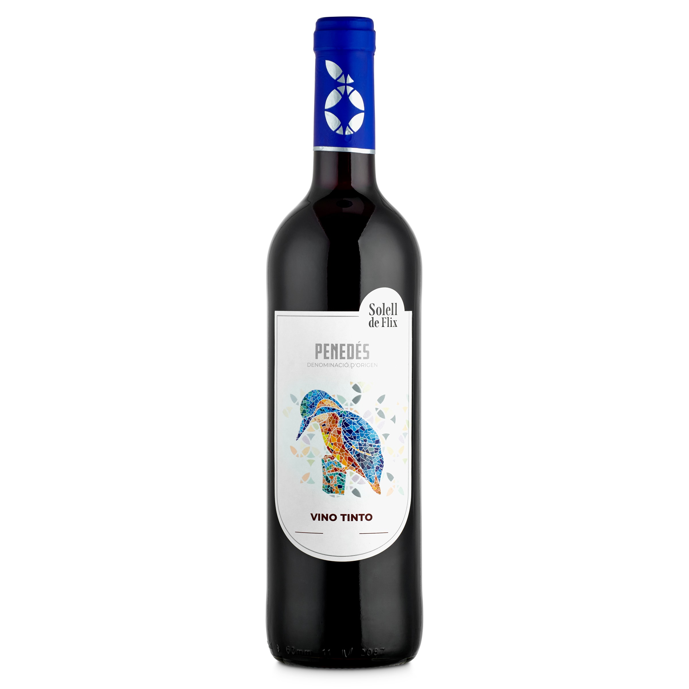 SOLELL DE FLIX vino tinto DO Penedés botella 75 cl