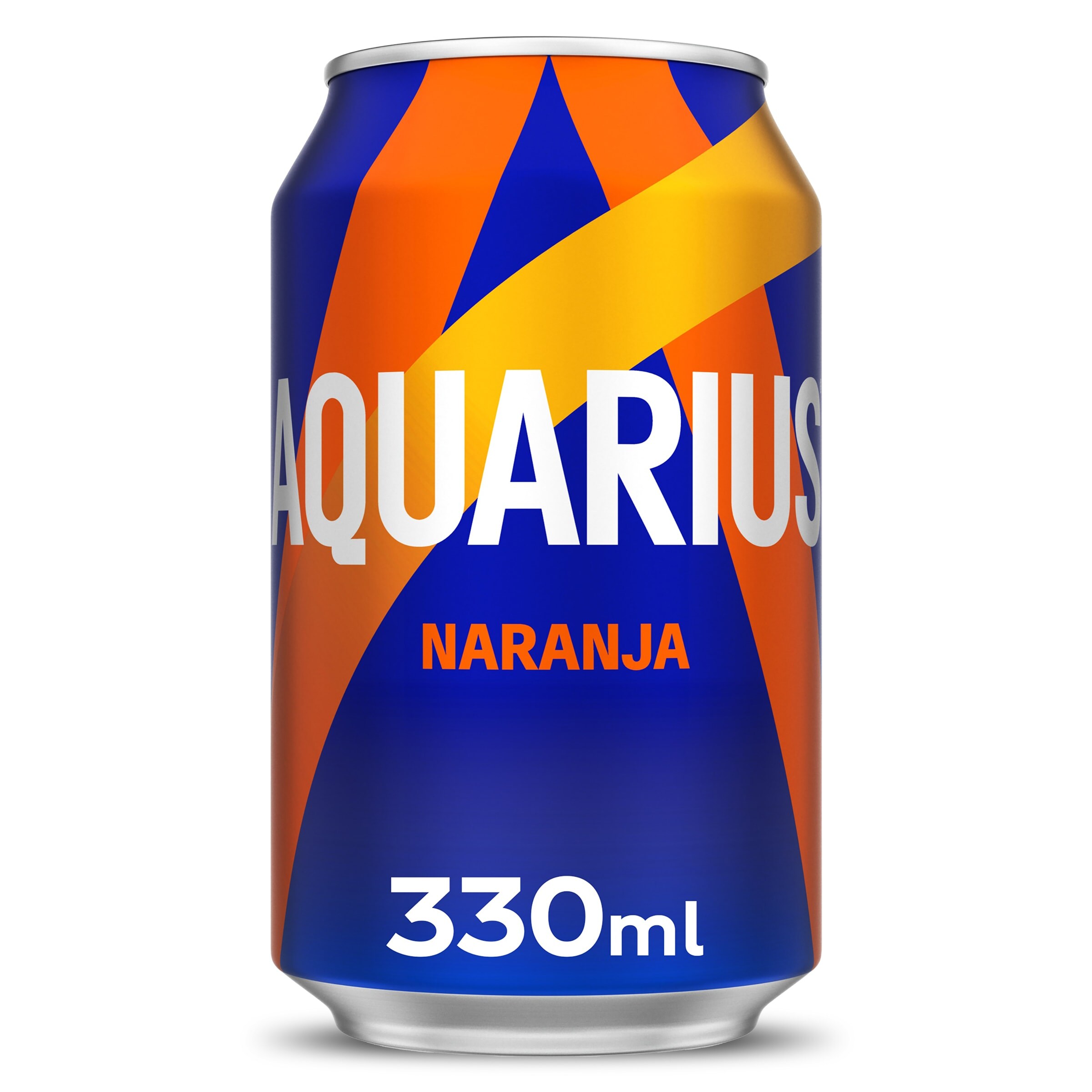 AQUARIUS bebida refrescante de naranja lata 33 cl