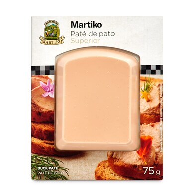 Paté de pato superior Martiko blister 75 g-0