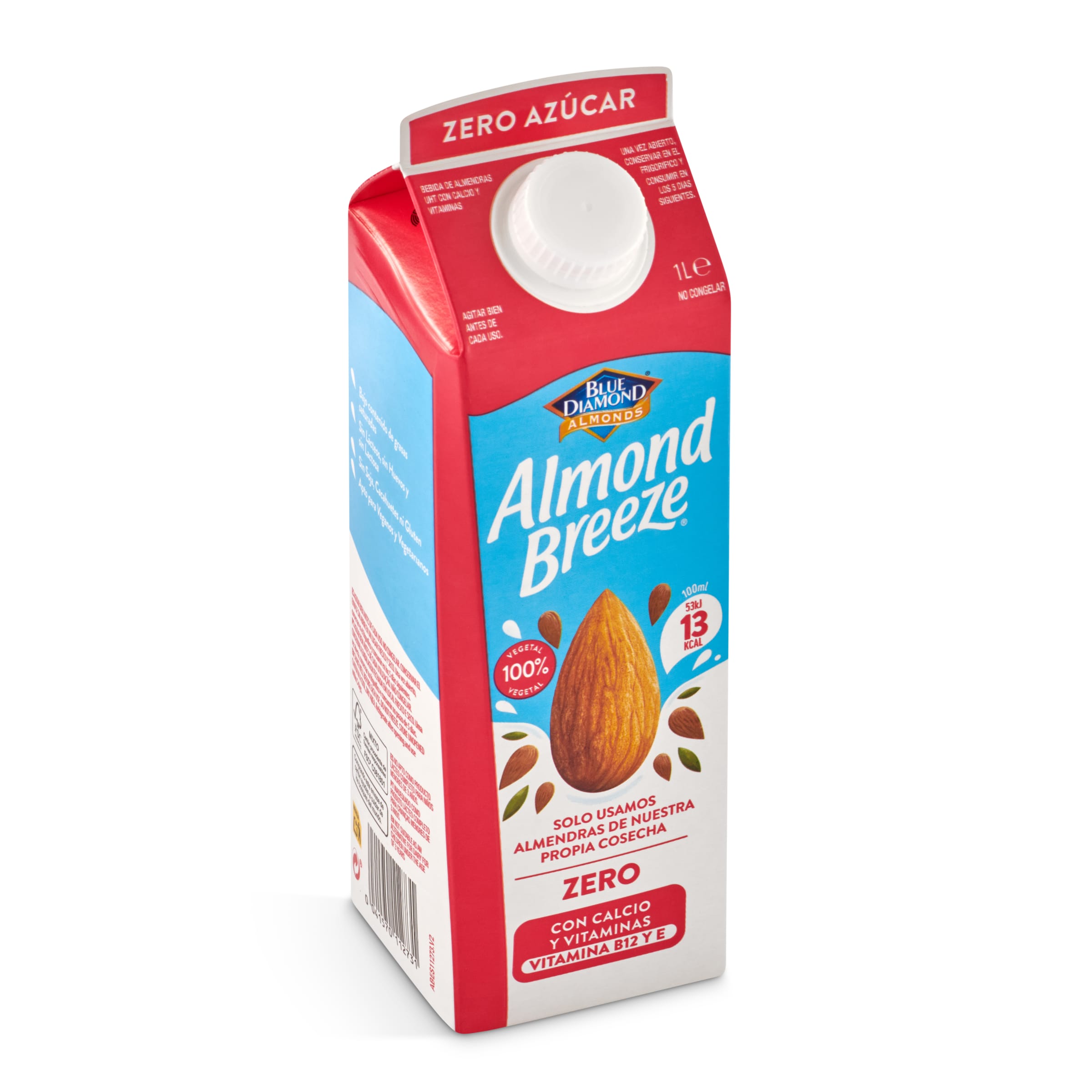 ALMOND BREEZE leche de almendras zero envase 1 lt