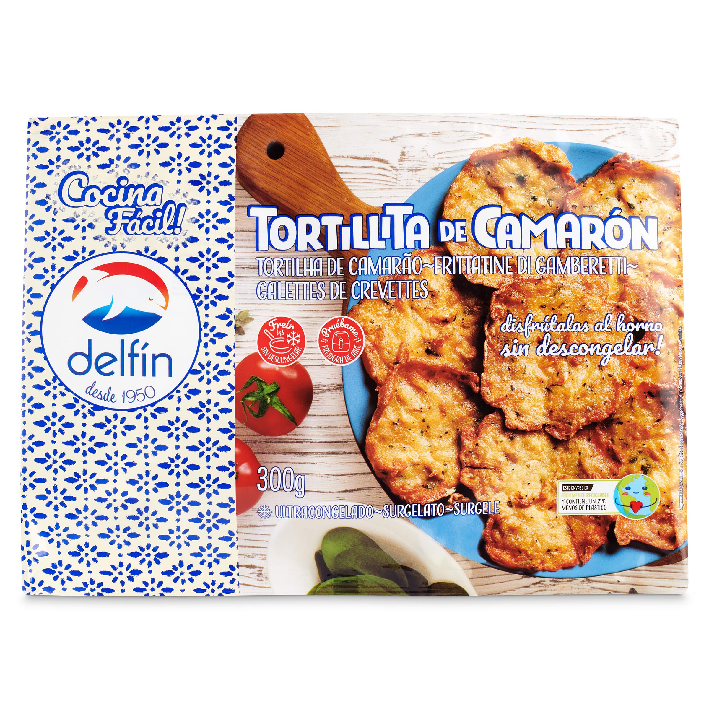 Tortillitas de camarón Delfin 300 g