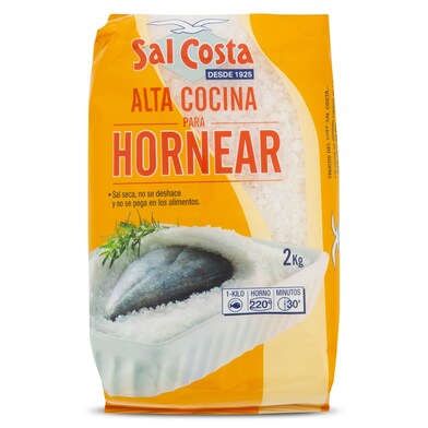 Sal de alta cocina para hornear Costa paquete 2 kg-0