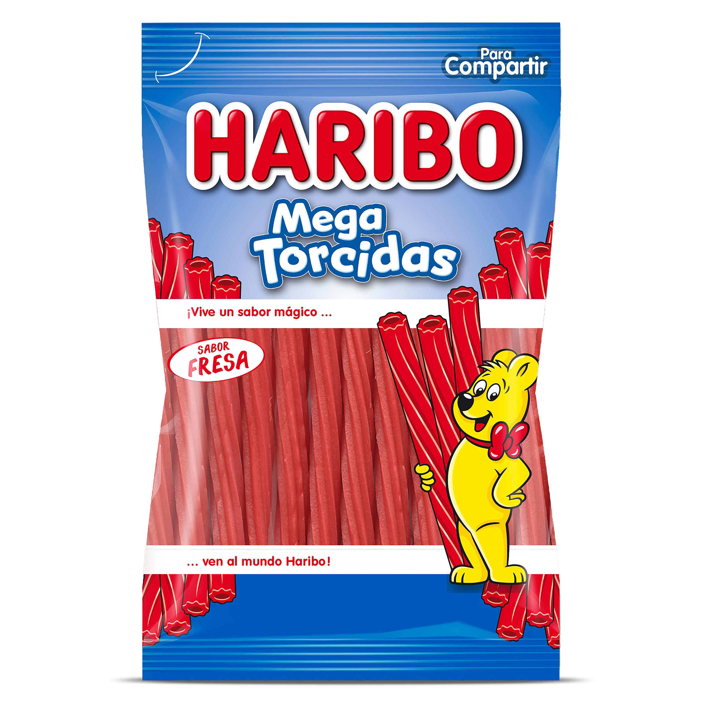 HARIBO golosinas torcidas fresa bolsa 160 gr