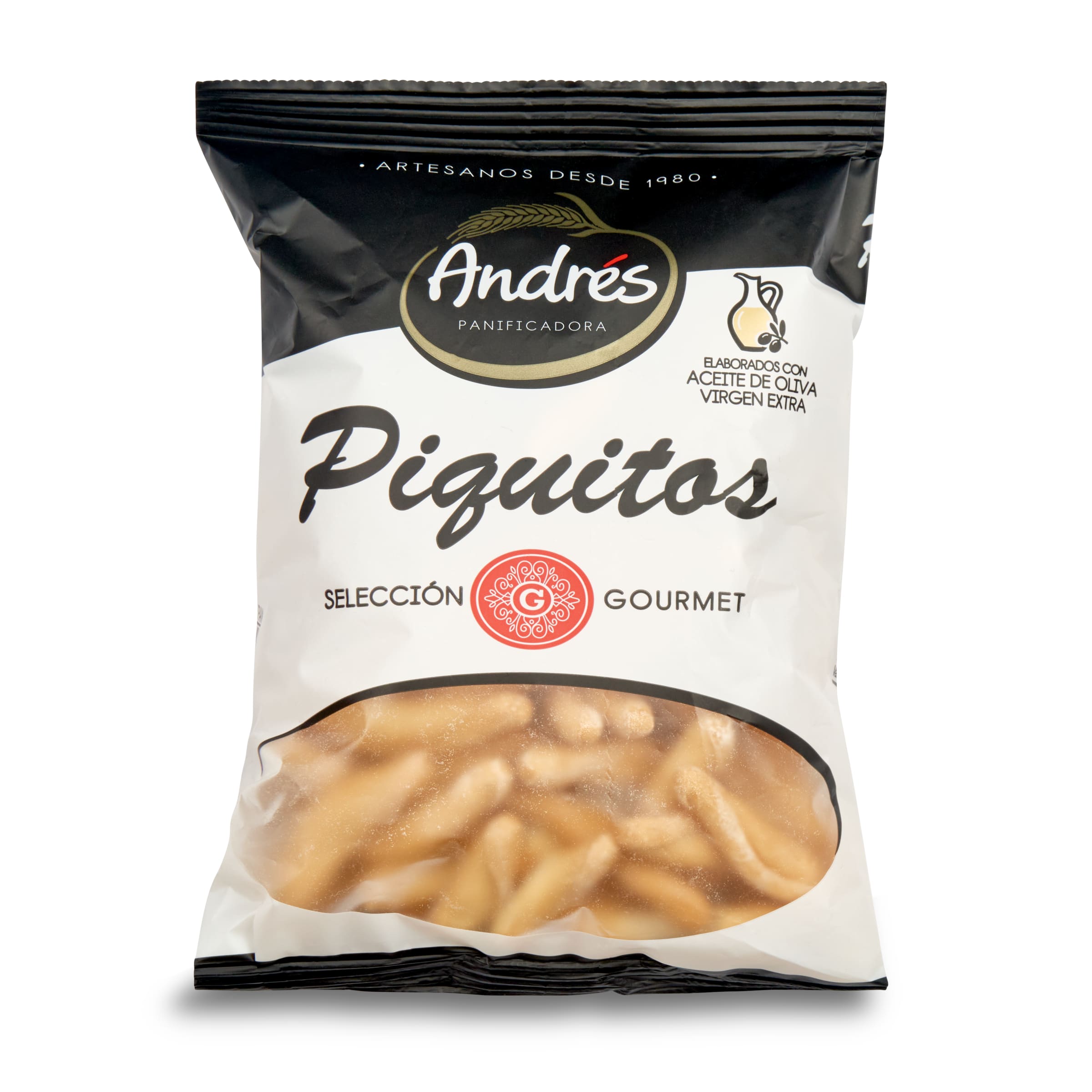 ANDRES pikitos de pan bolsa 140 gr