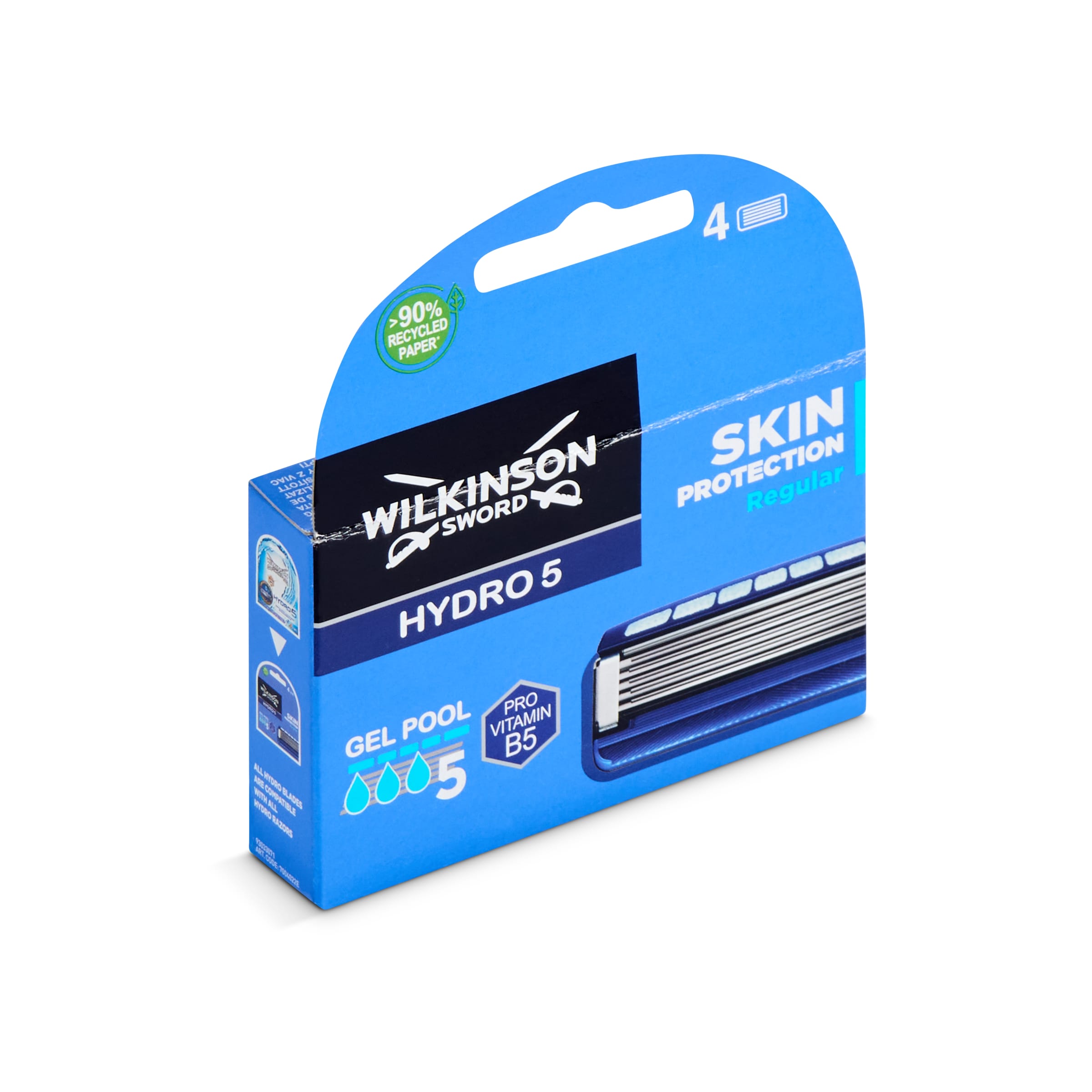WILKINSON Hydro 5 sensitive maquinilla de afeitar recambio blíster 4 uds
