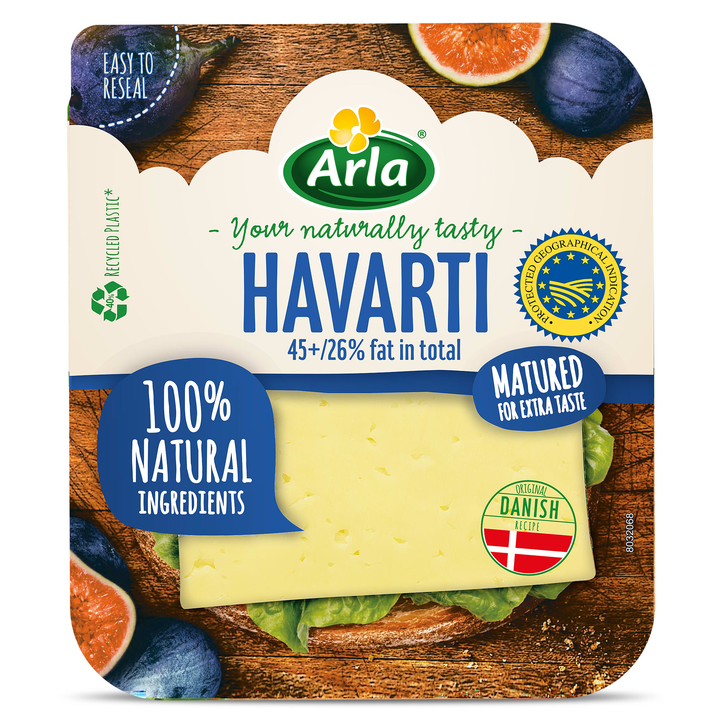 Queso havarti madurado Arla sobre 150 g