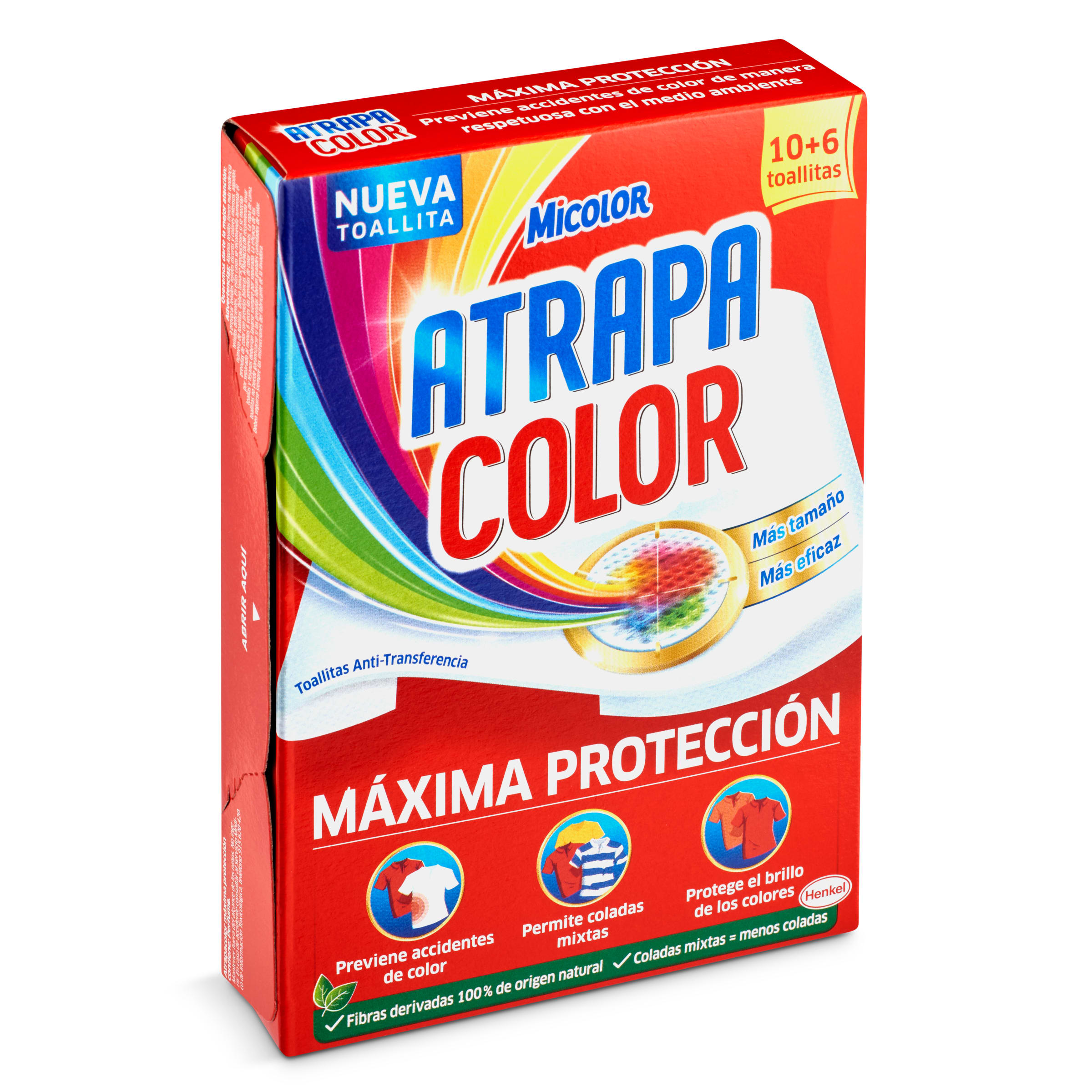 Toallitas atrapa color MICOLOR CAJA 16 UD - Supermercados DIA