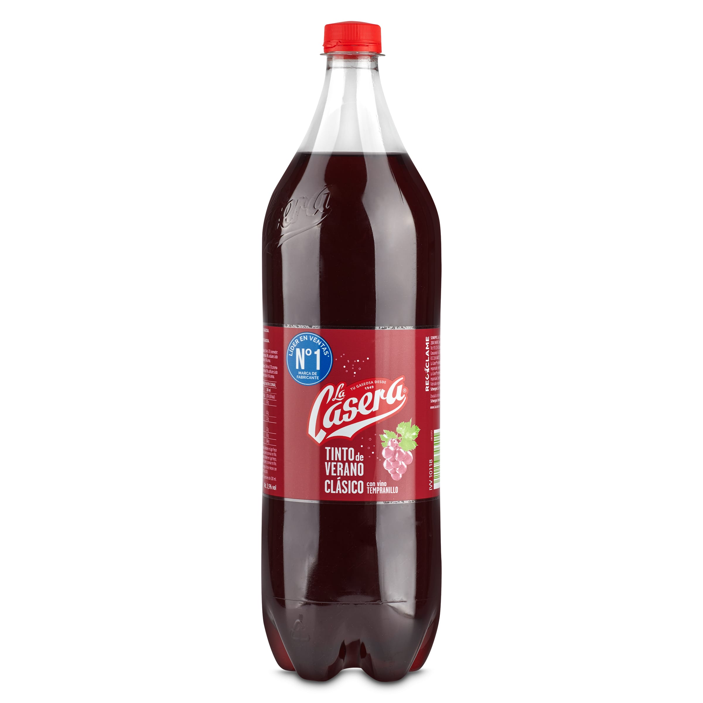 LA CASERA tinto de verano botella 1.5 lt