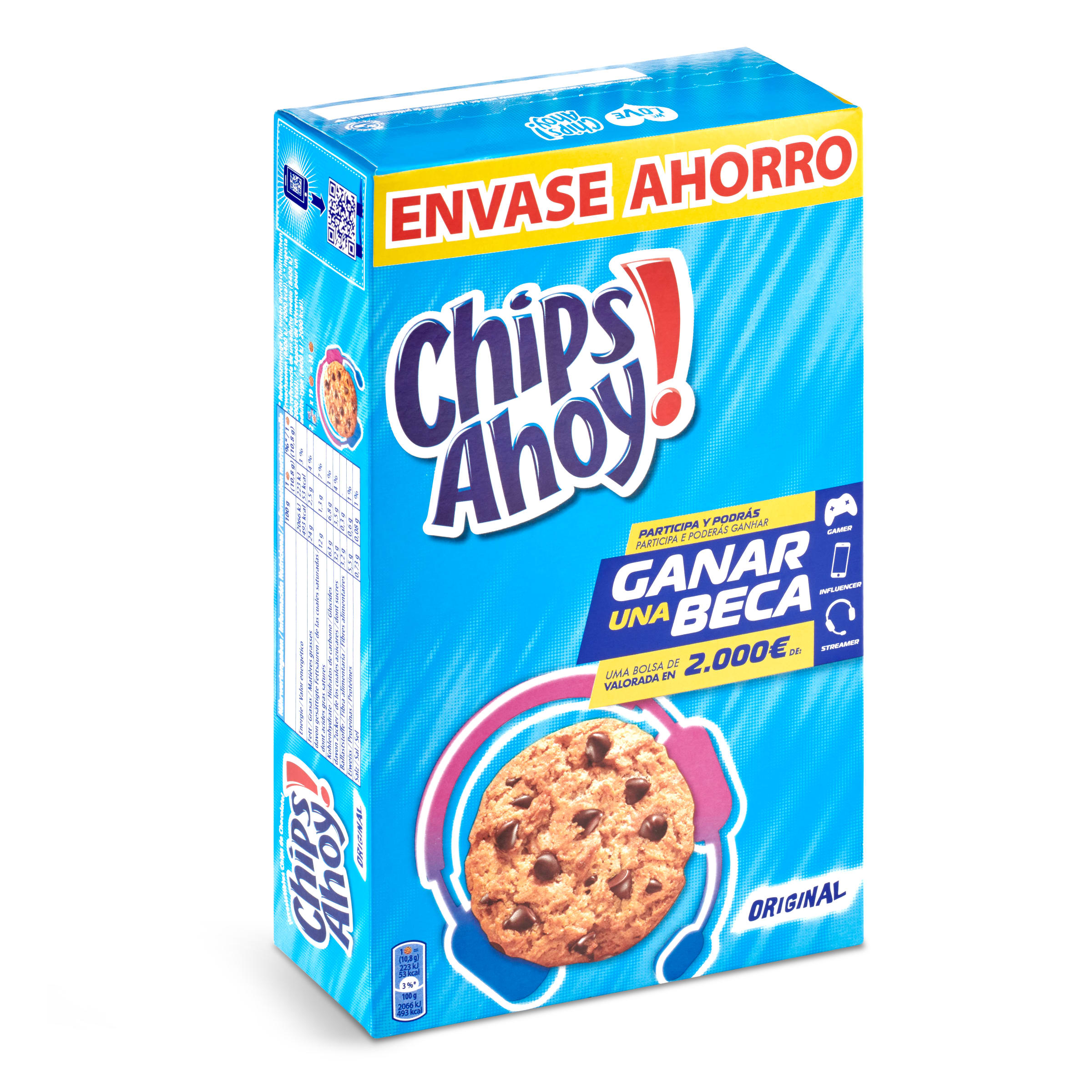 CHIPS AHOY galletas con pepitas de chocolate caja 400 gr