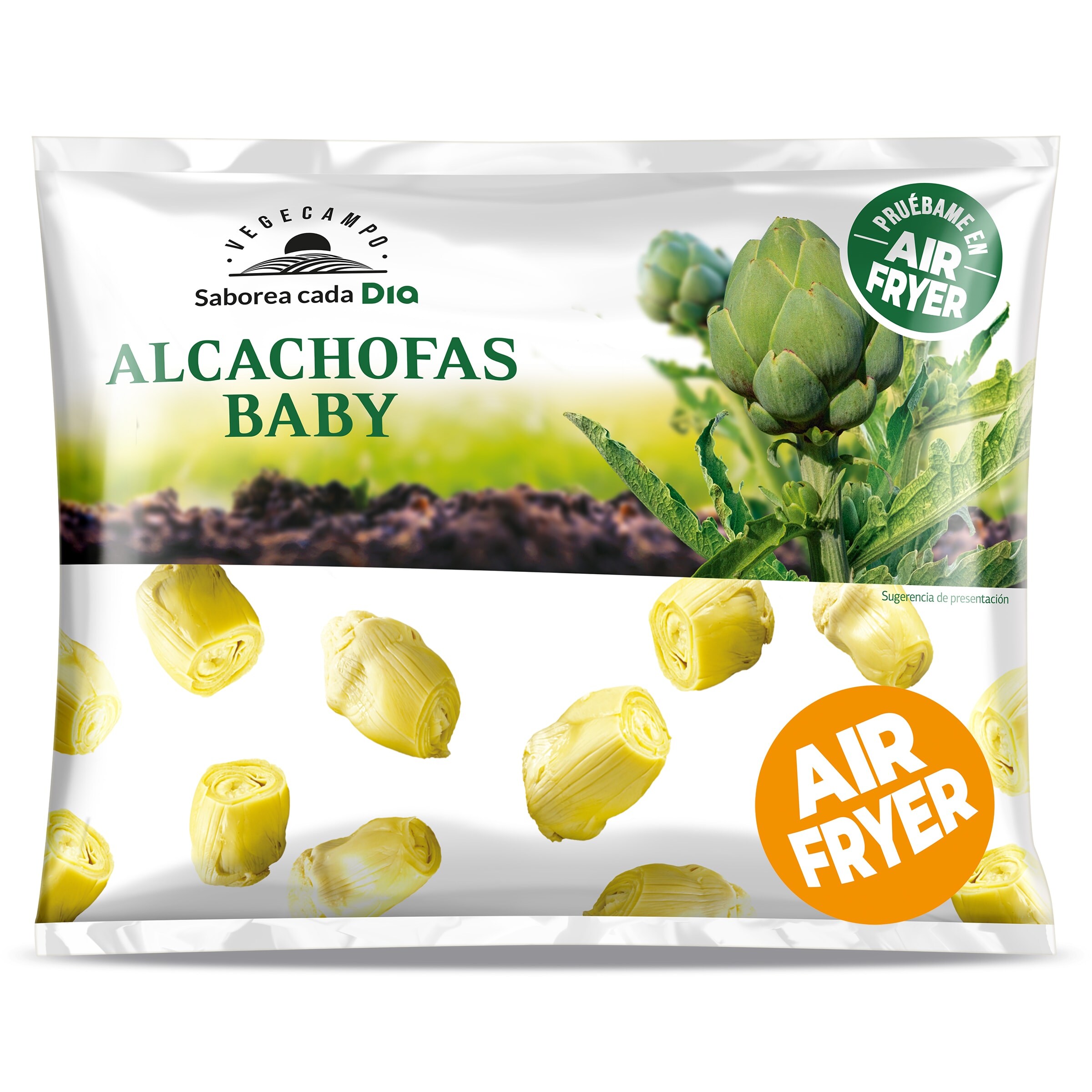 DIA VEGECAMPO alcachofas baby bolsa 300 gr