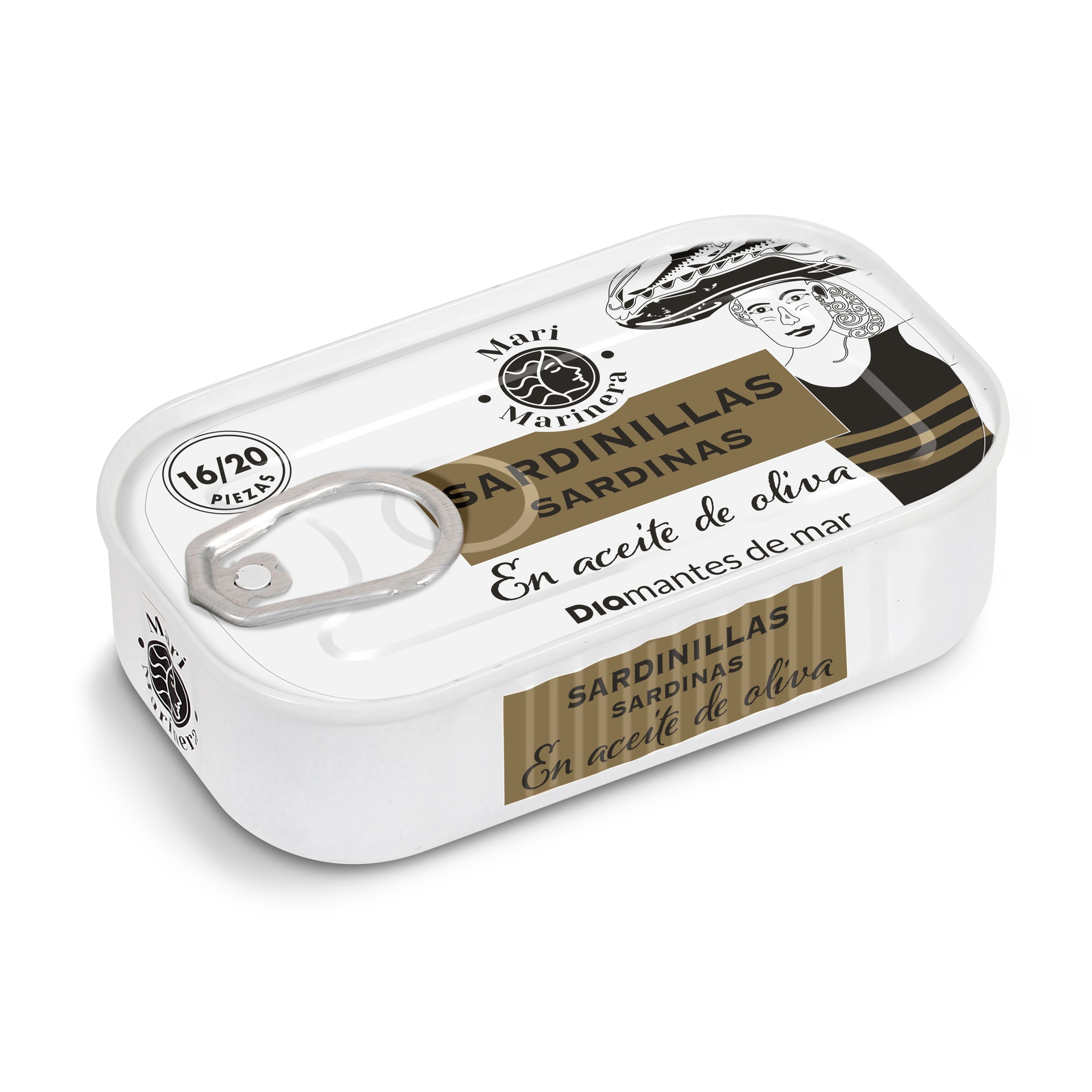 DIA MARI MARINERA sardinillas en aceite de oliva lata 81 gr