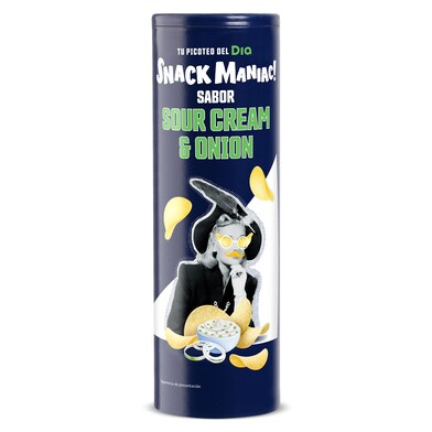 Snack de patata sour cream & onion Snack Maniac de Dia 170 g-0 Snack de patata sour cream & onion Snack Maniac de Dia 170 g-0
