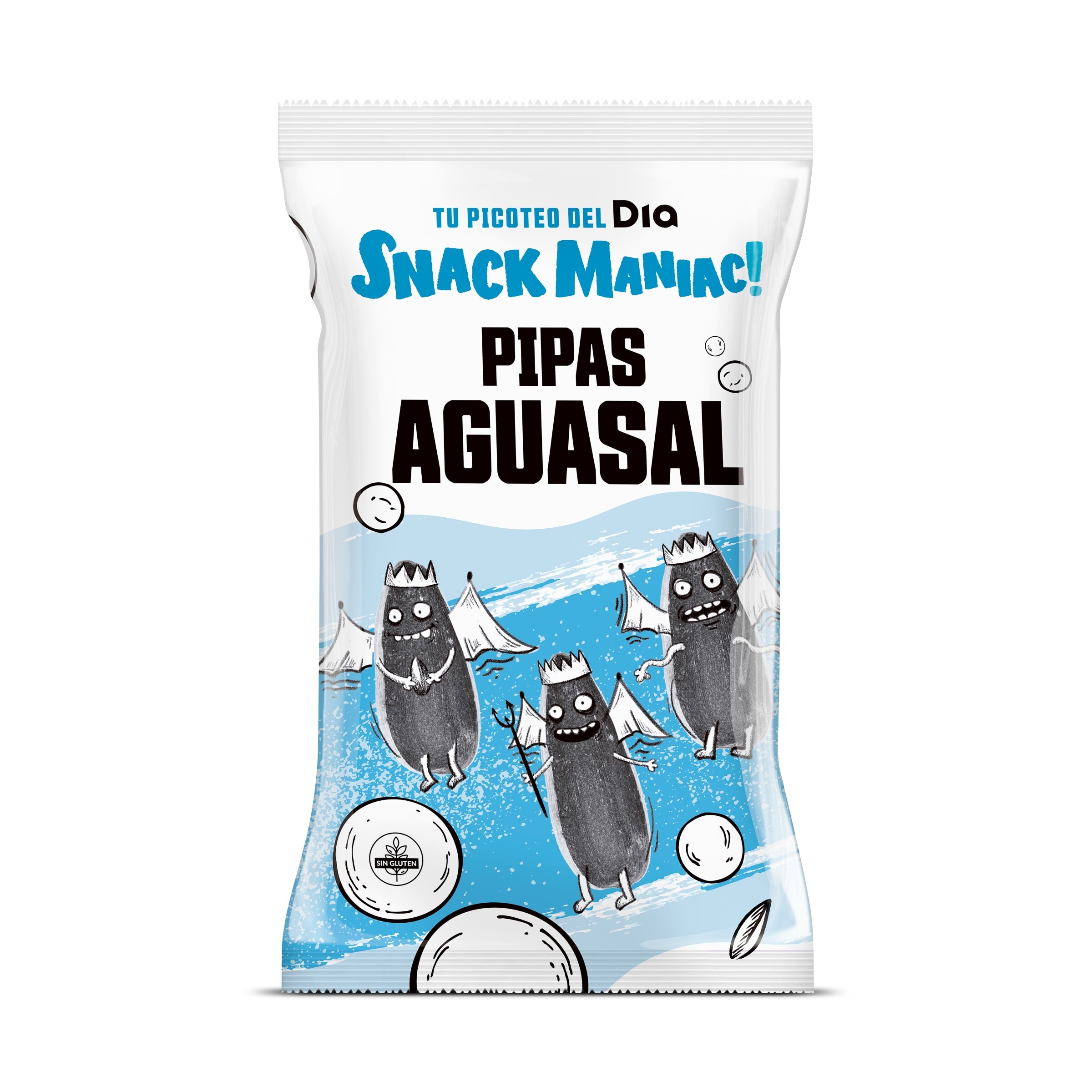 DIA SNACK MANIAC pipas aguasal bolsa 500 gr