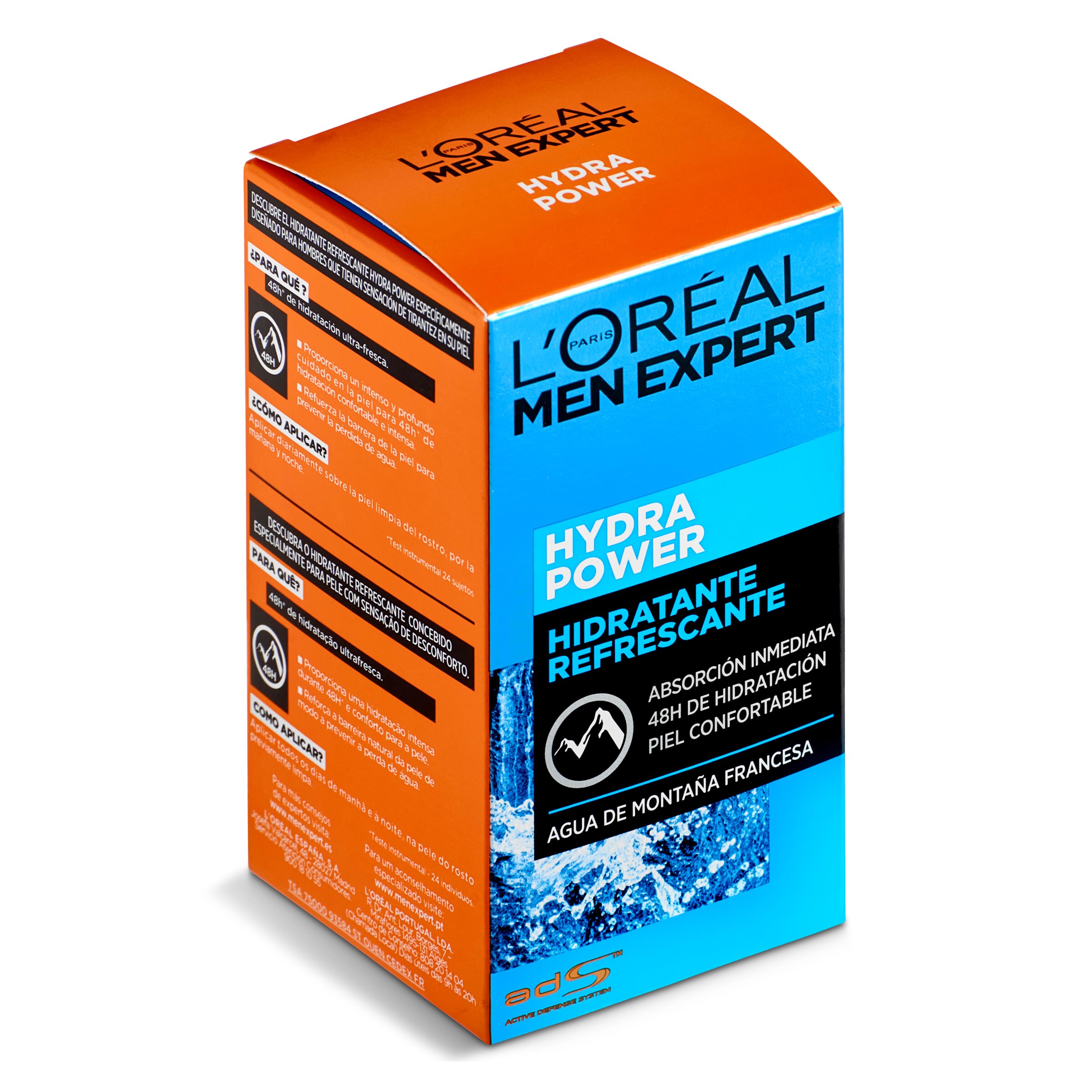 L'OREAL Men expert crema hydra power refrescante 50 ml