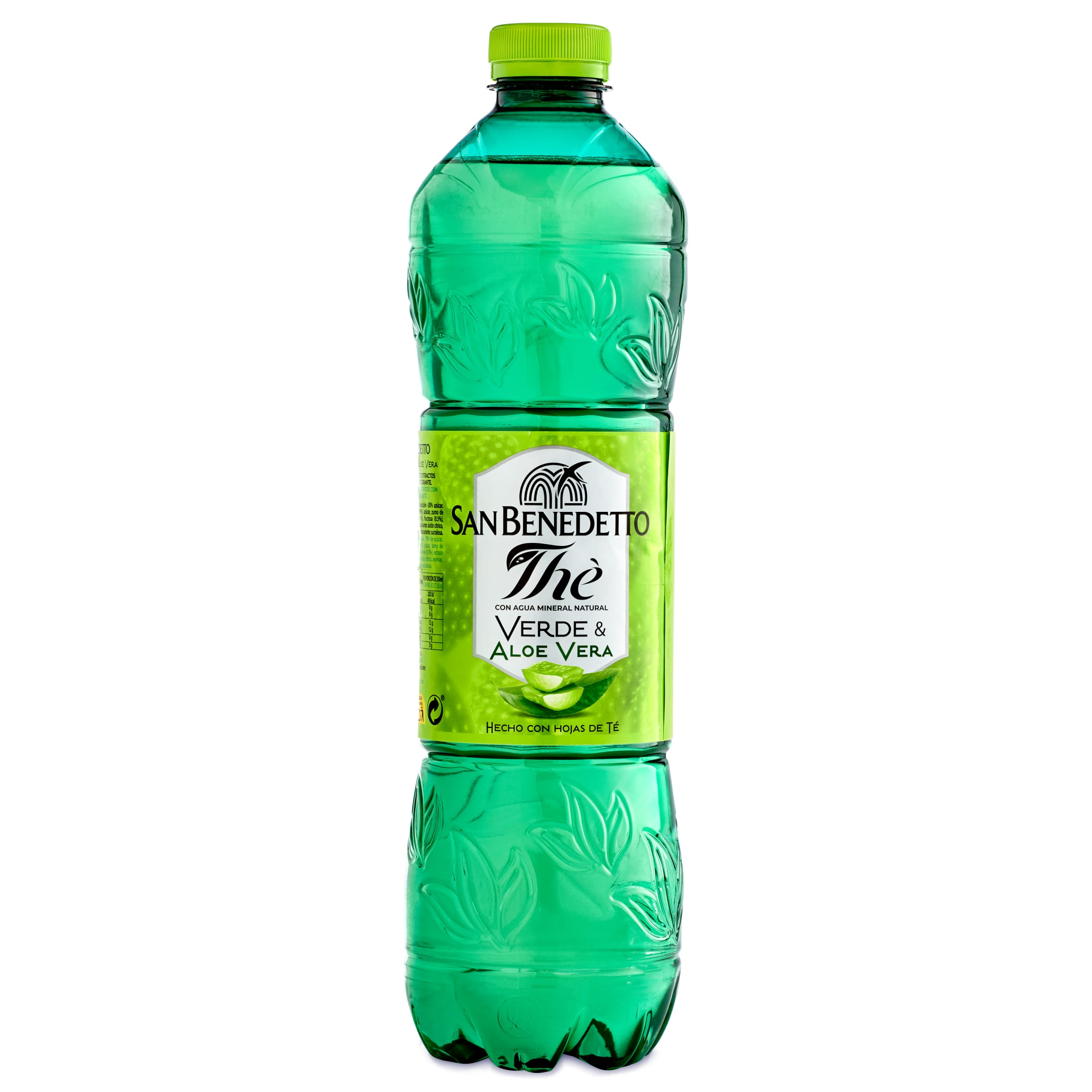 SAN BENEDETTO refresco de té verde con aloe vera botella 1.5 lt