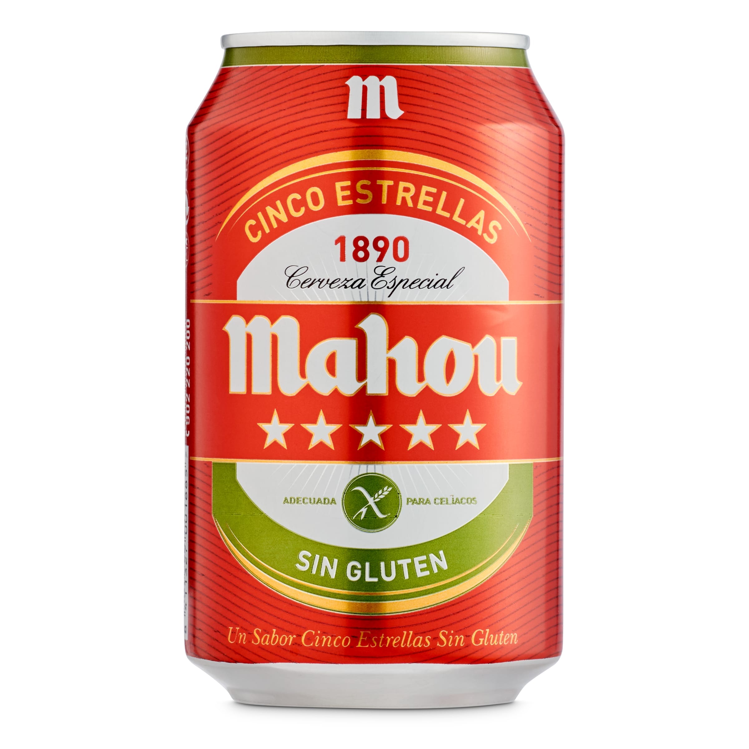 Cerveza sin gluten Mahou lata 33 cl - Supermercados DIA