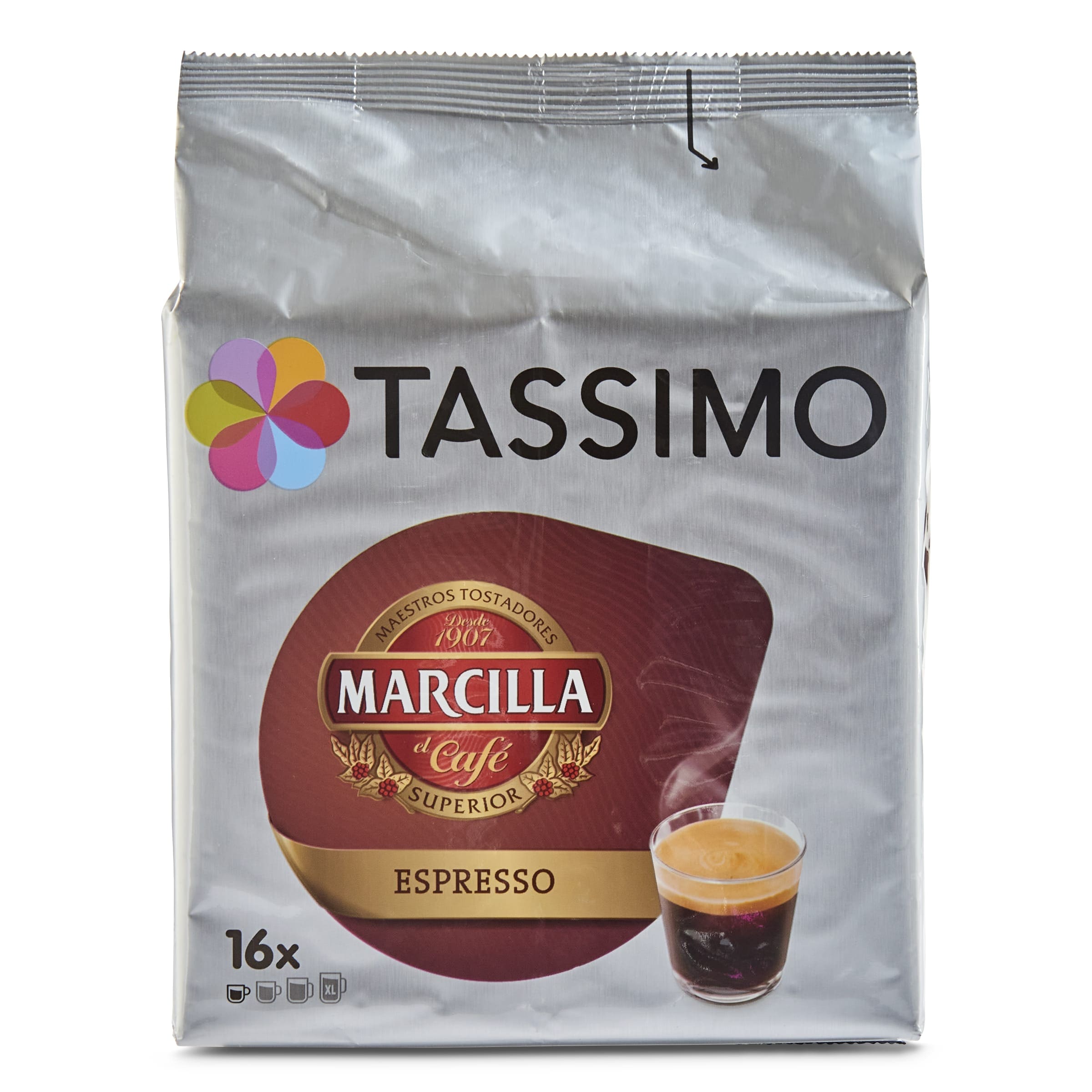 Café en cápsulas espresso MARCILLA CAJA 16 UD - Supermercados DIA