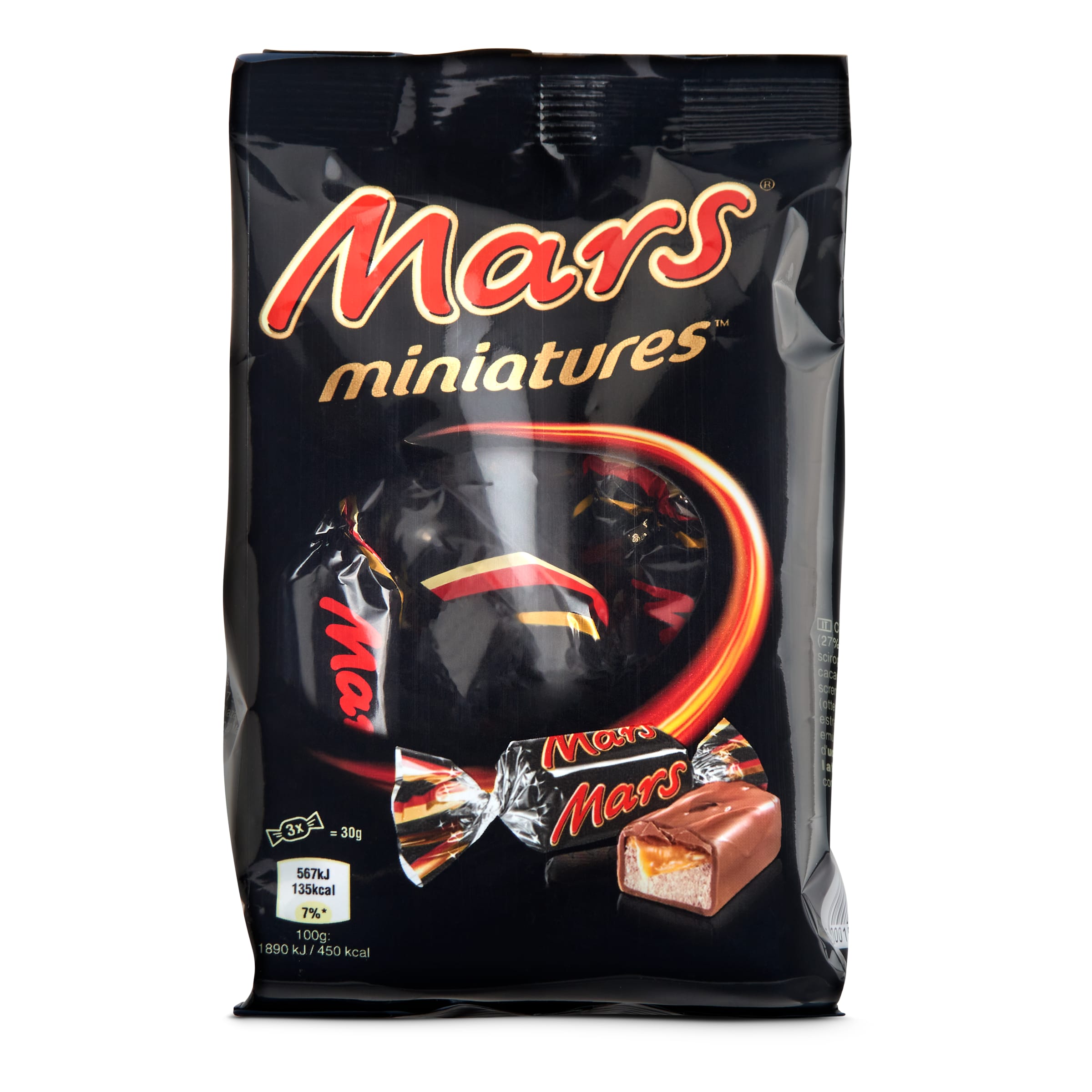MARS mini chocolatinas bolsa 130 gr