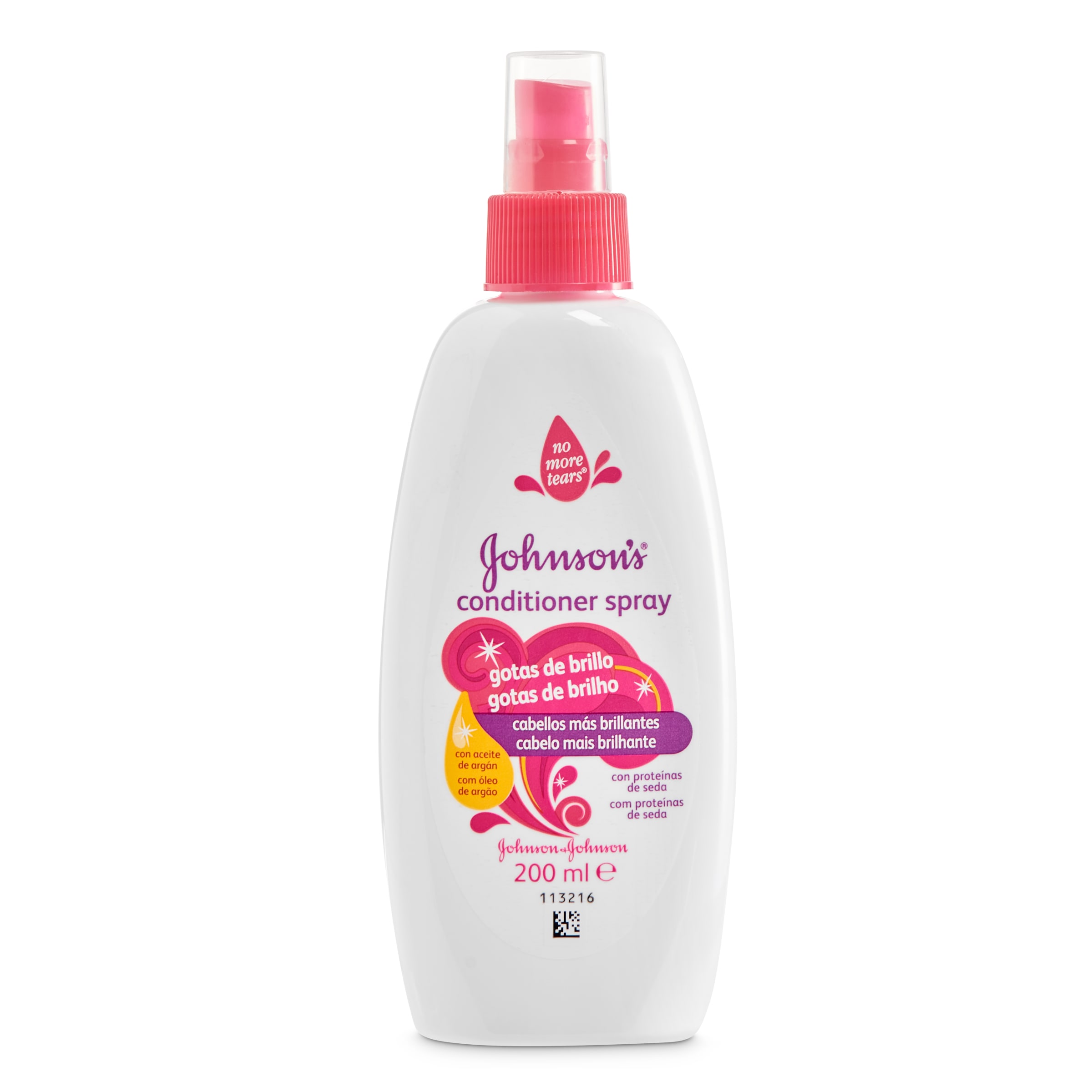 JOHNSON´S acondicionador gotas de brillo spray 200 ml