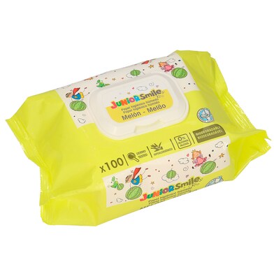 Toallitas wc aroma melón JUNIORSMILE JUNIORSMILE BOLSA 100 UD -  Supermercados DIA