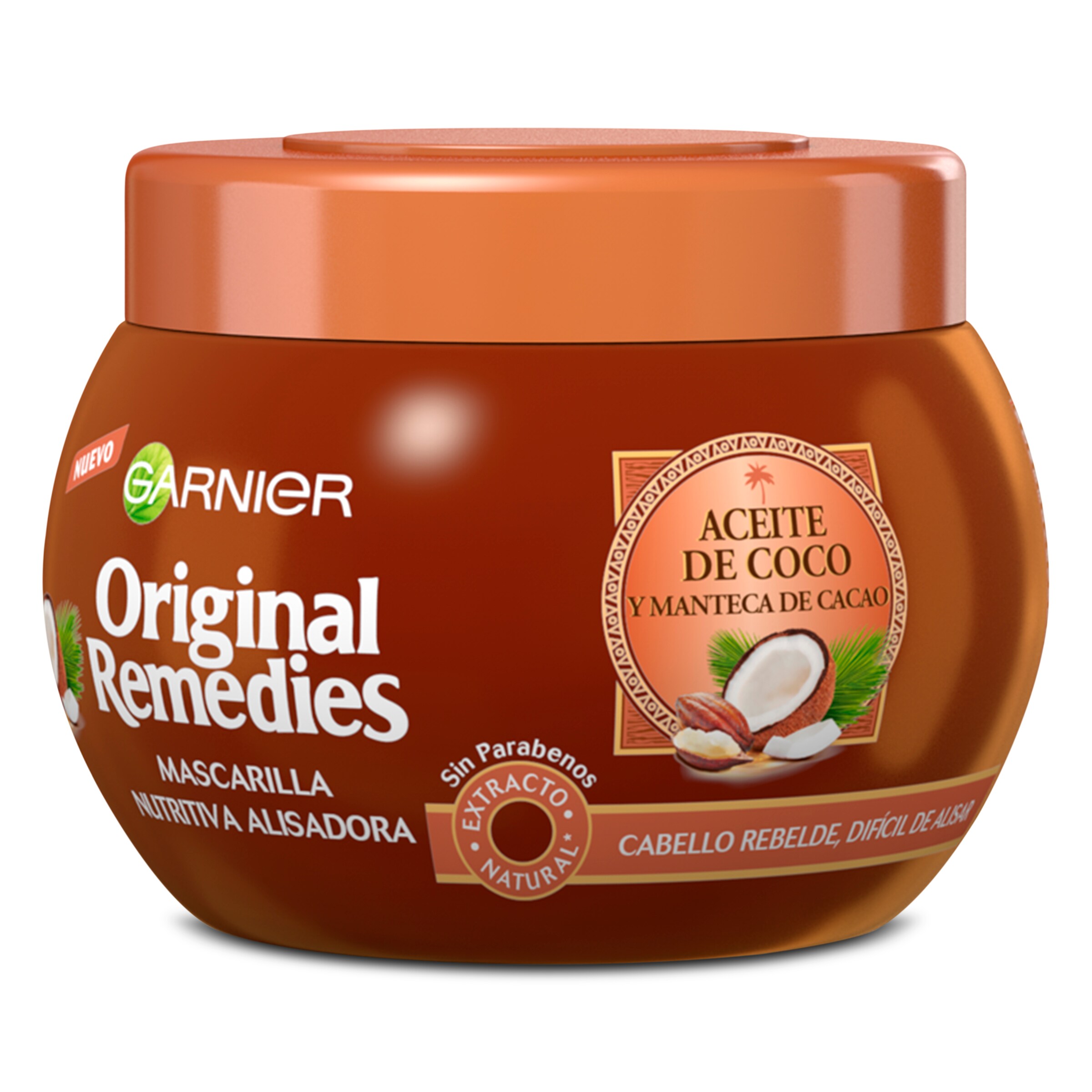 ORIGINAL REMEDIES mascarilla nutritiva alisadora tarro 300 ml