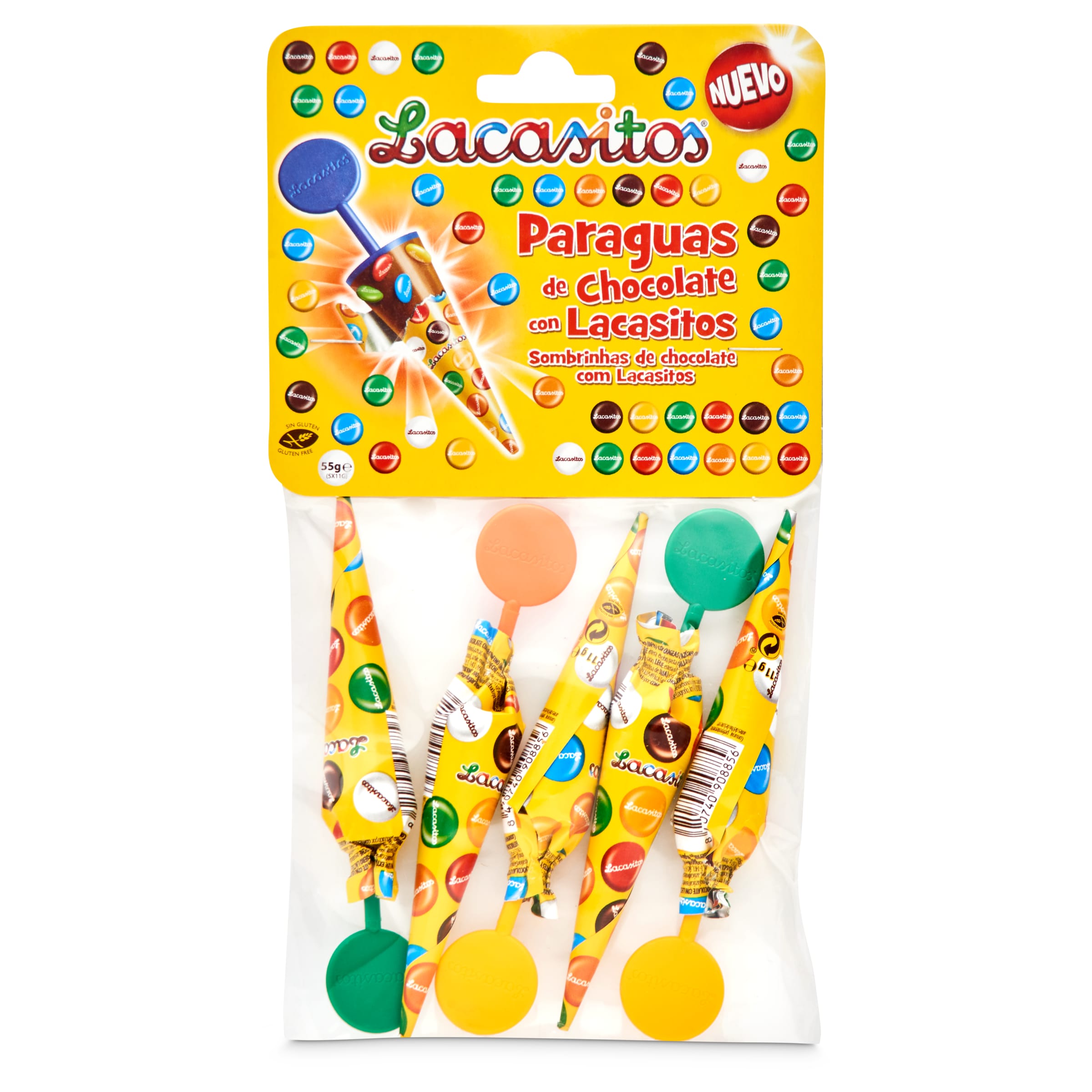 LACASITOS paraguas de chocolate 55 gr